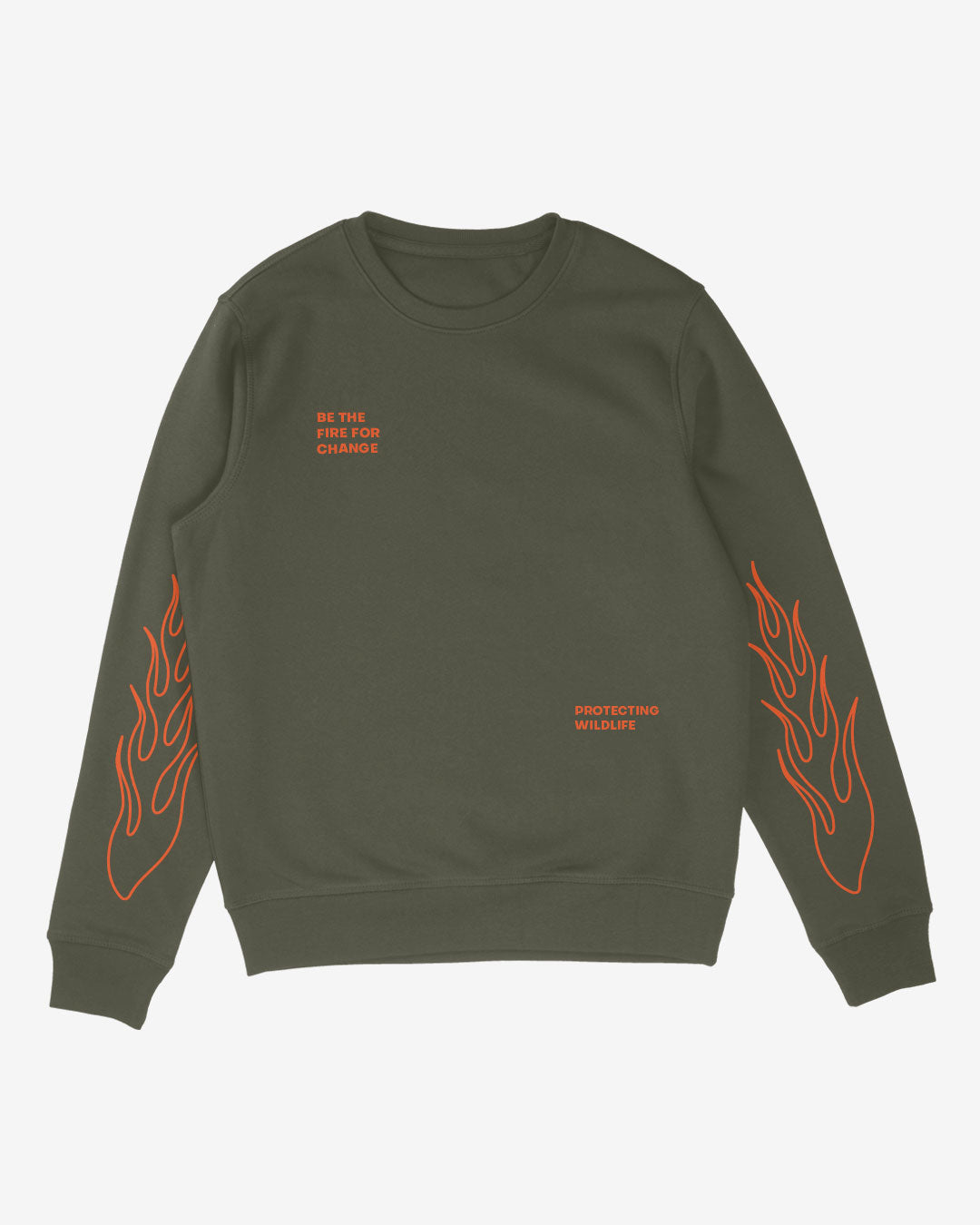 FIRE FOR CHANGE Organic Sweatshirt