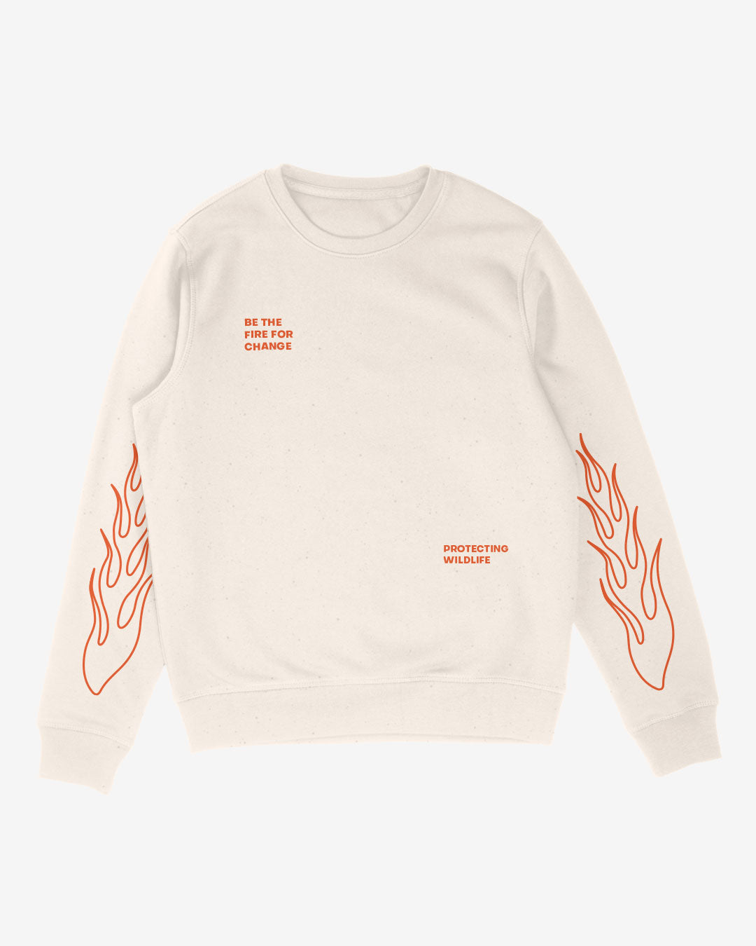 FIRE FOR CHANGE Organic Sweatshirt