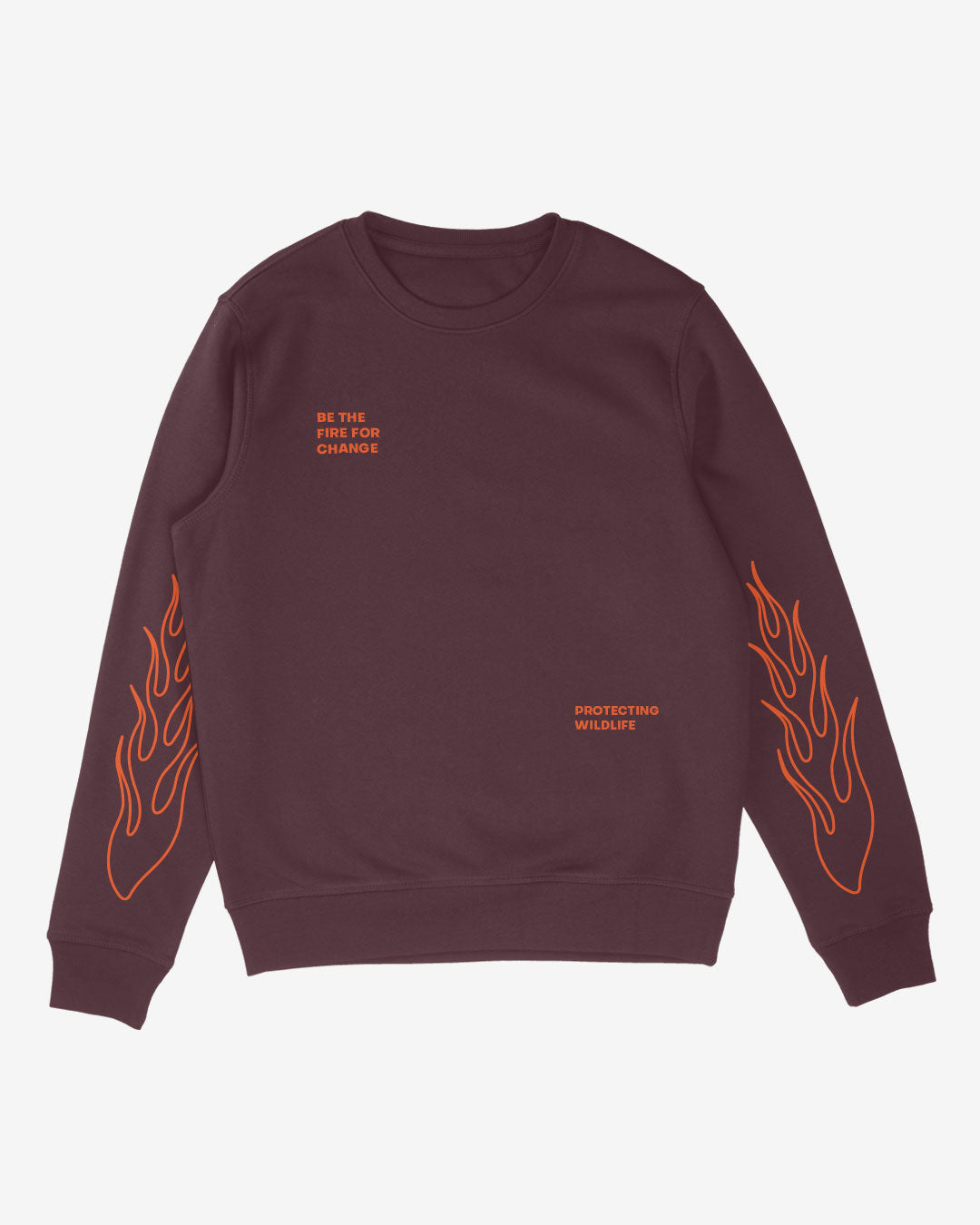 FIRE FOR CHANGE Organic Sweatshirt