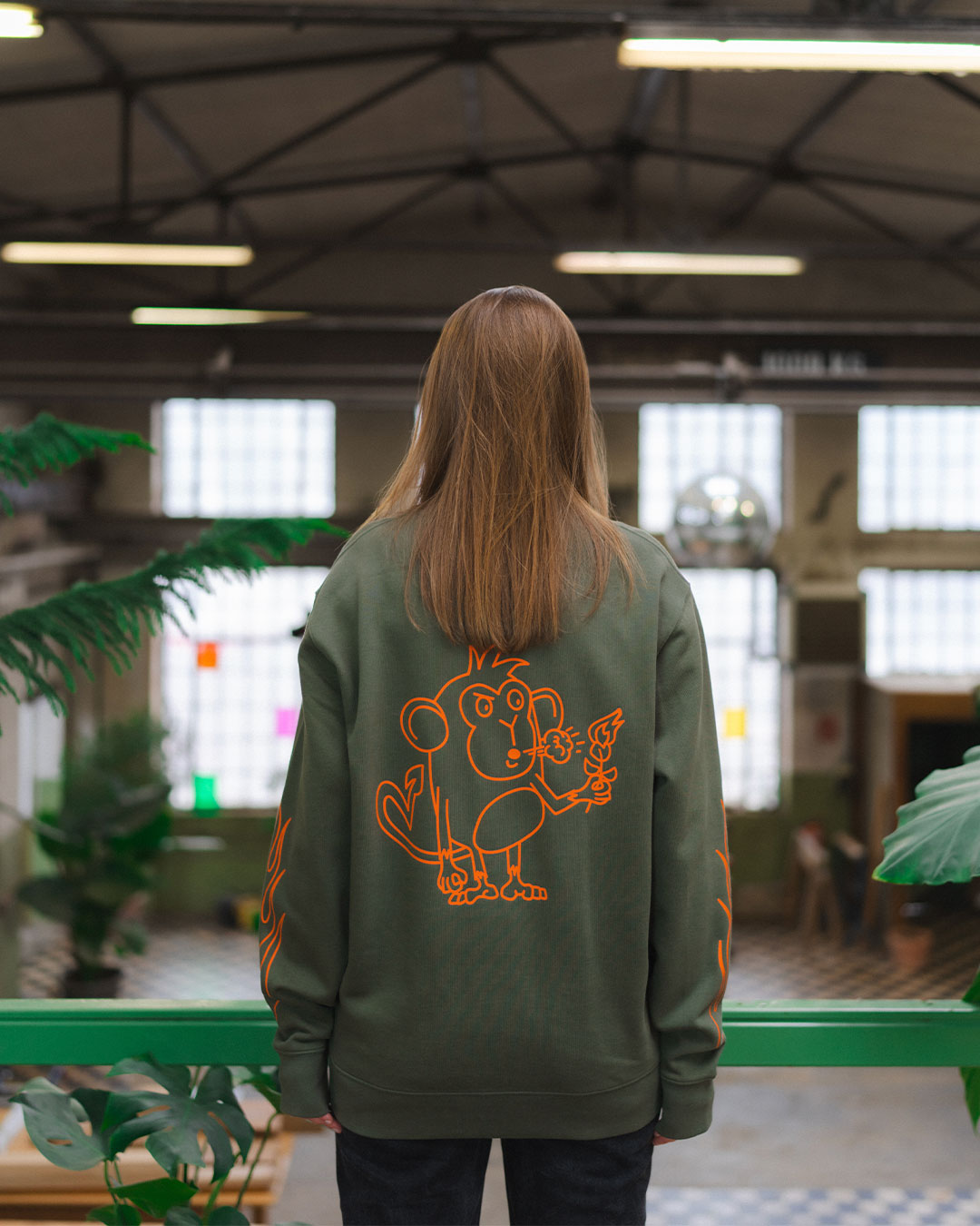 FIRE FOR CHANGE Organic Sweatshirt