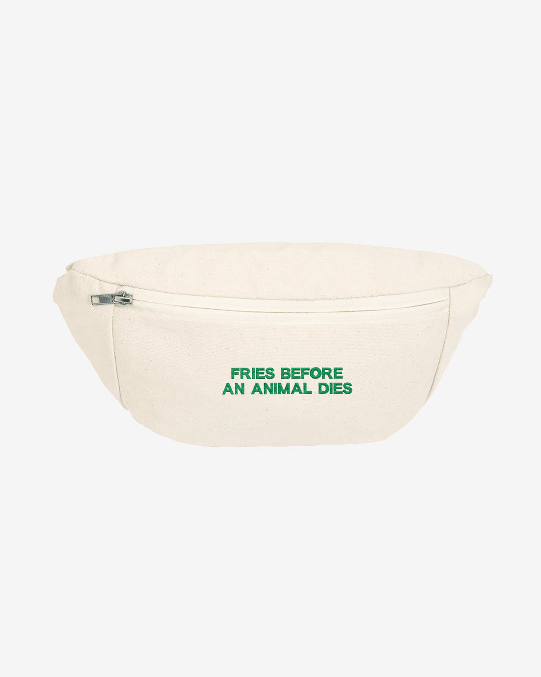 Fries Before An Animal Dies Stick Organic Bauchtasche