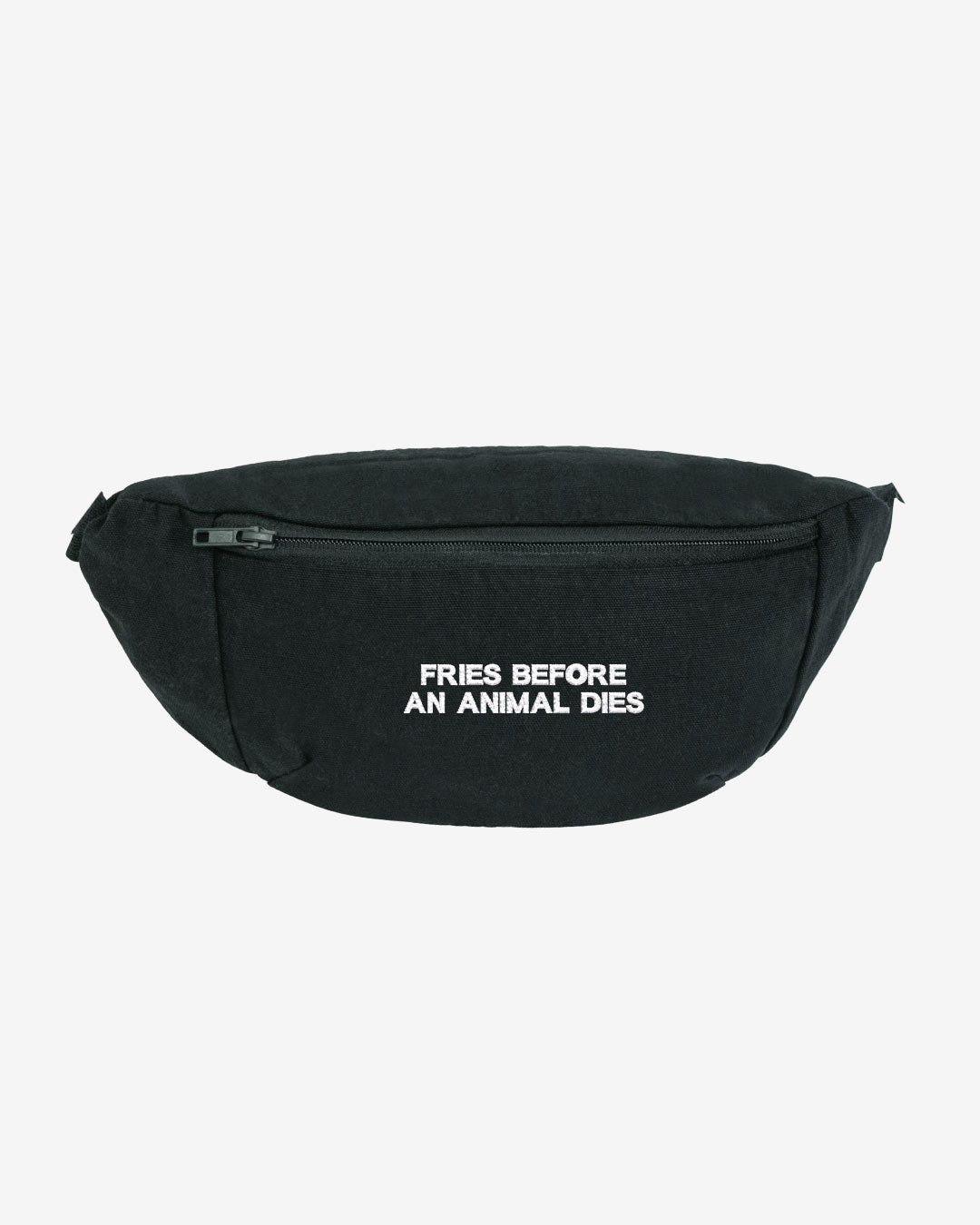 Fries Before An Animal Dies Stick Organic Bauchtasche