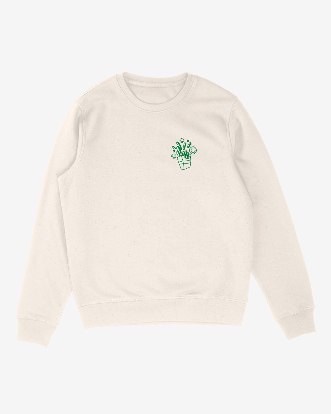 Fries Before An Animals Dies Organic Sweatshirt