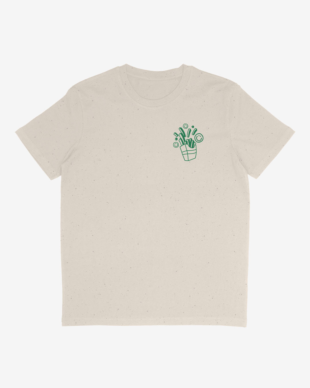 Fries Before Animal Dies Organic Shirt