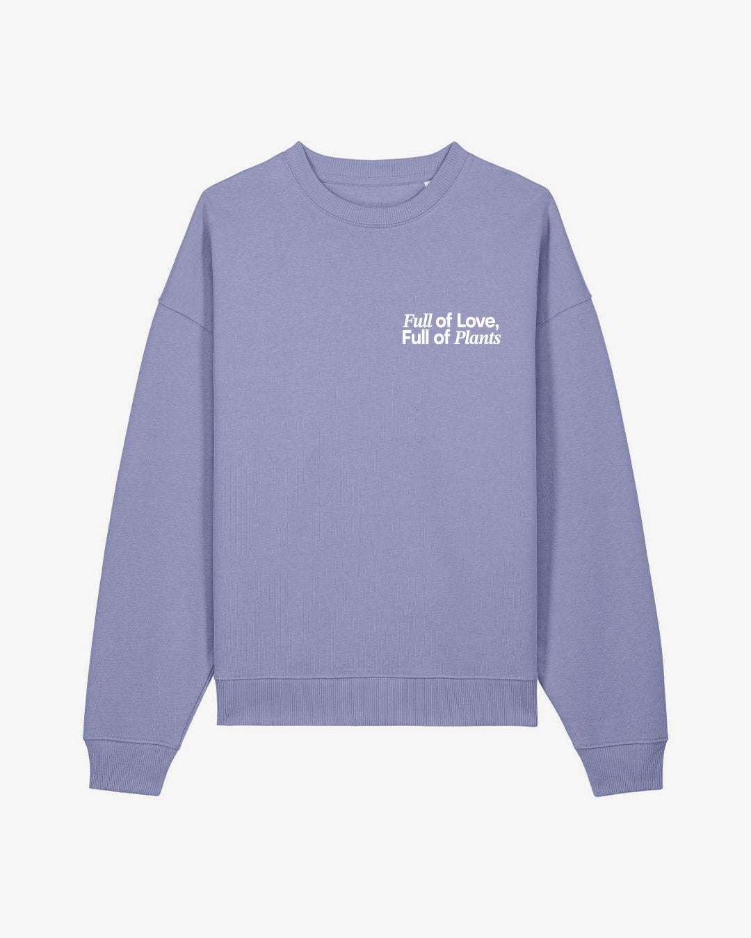 Full Of Love Oversized Organic Sweatshirt