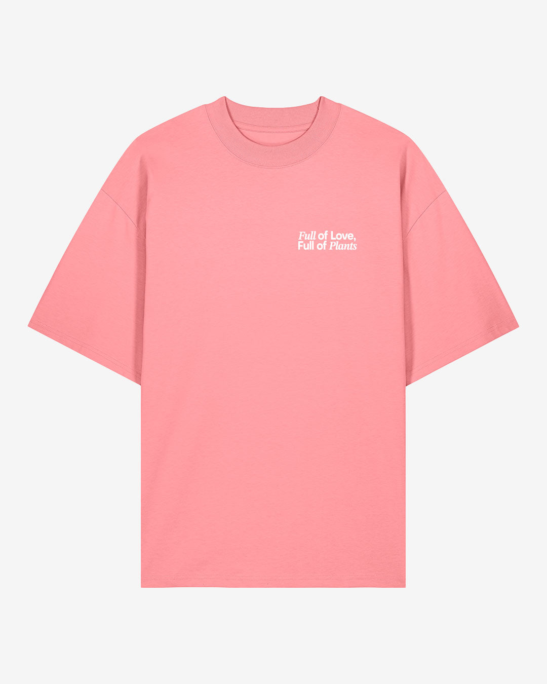 Full Of Love Oversized Organic Shirt
