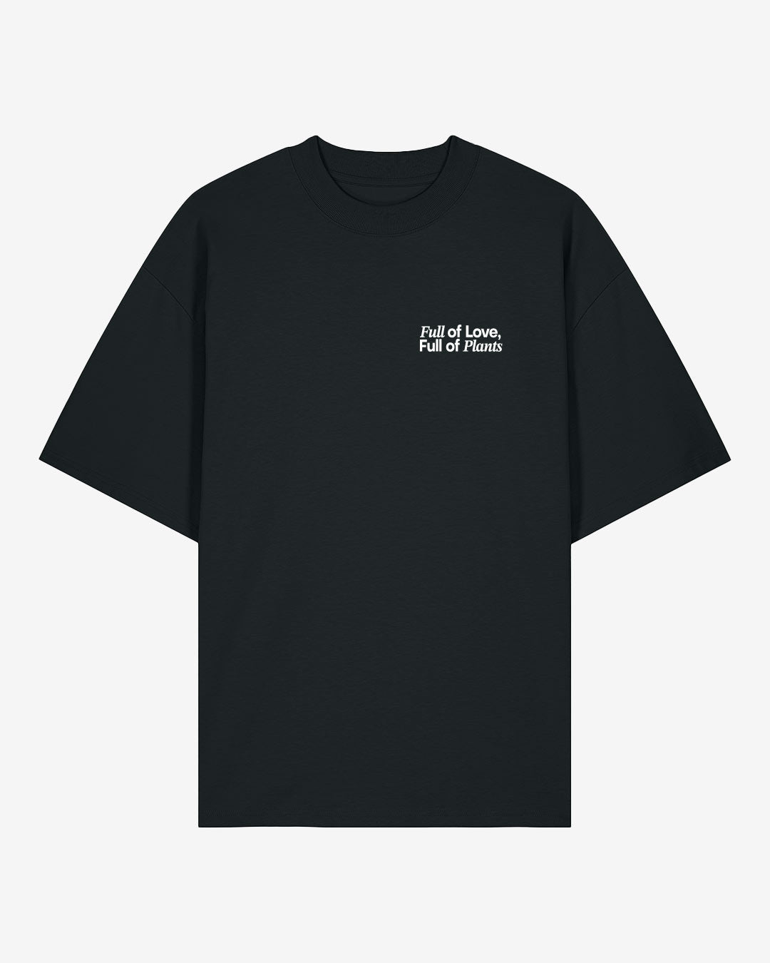 Full Of Love Oversized Organic Shirt