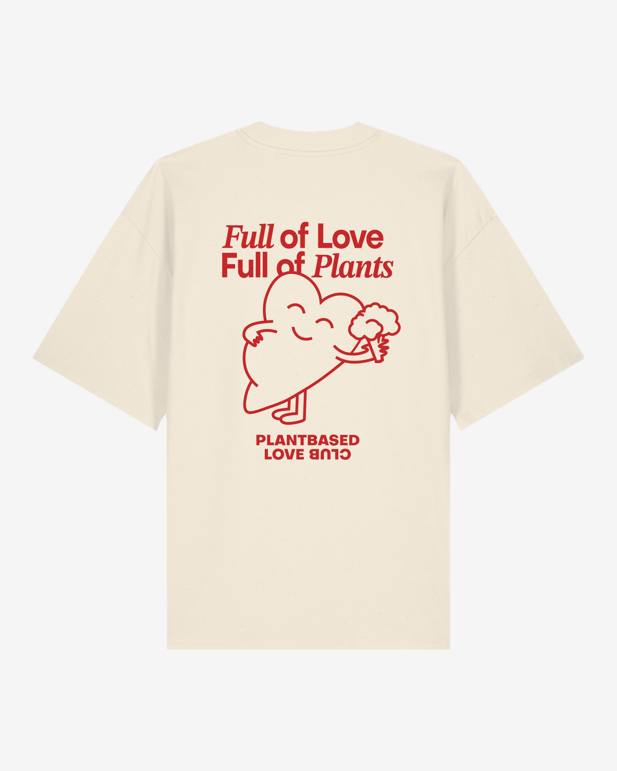 Full Of Love Oversized Organic Shirt