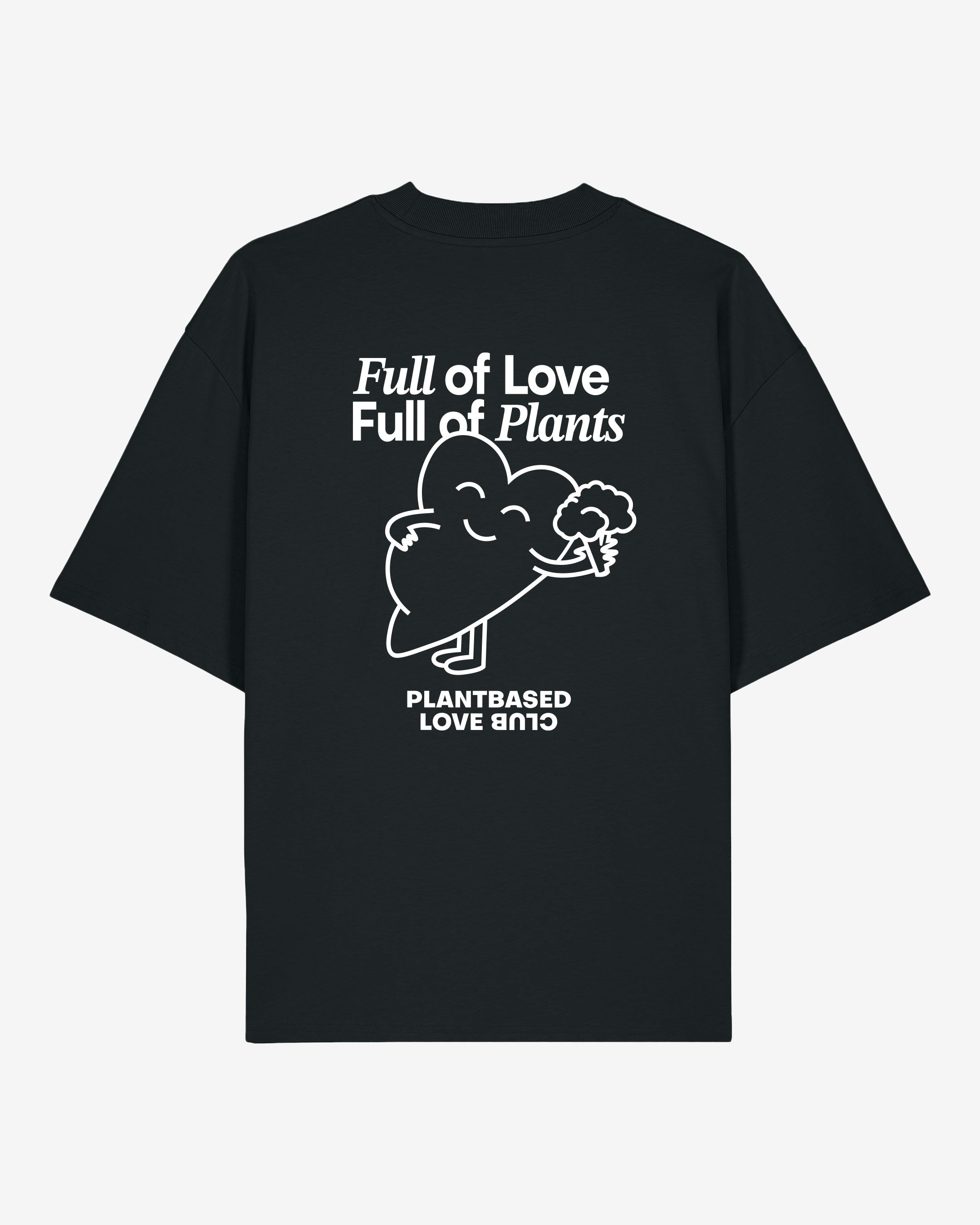 Full Of Love Oversized Organic Shirt