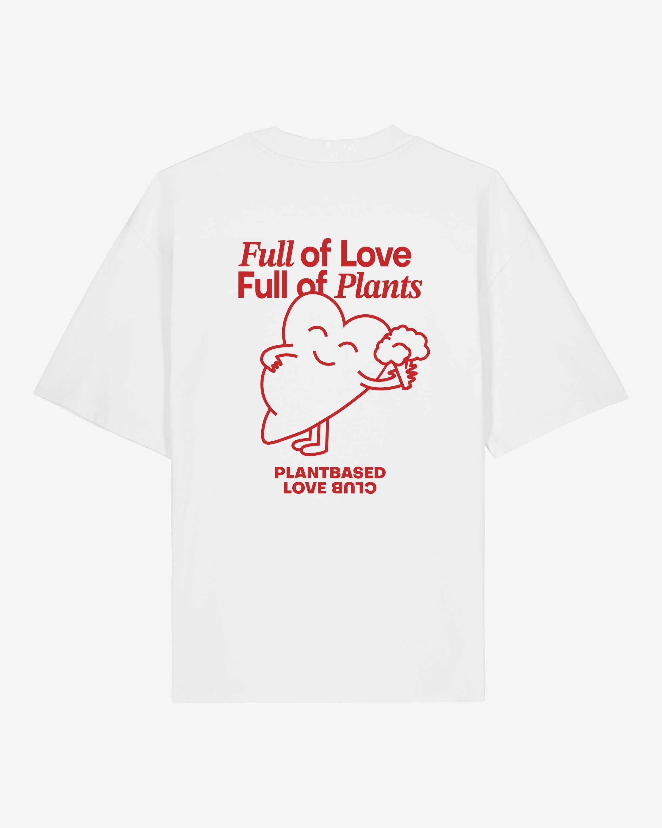 Full Of Love Oversized Organic Shirt
