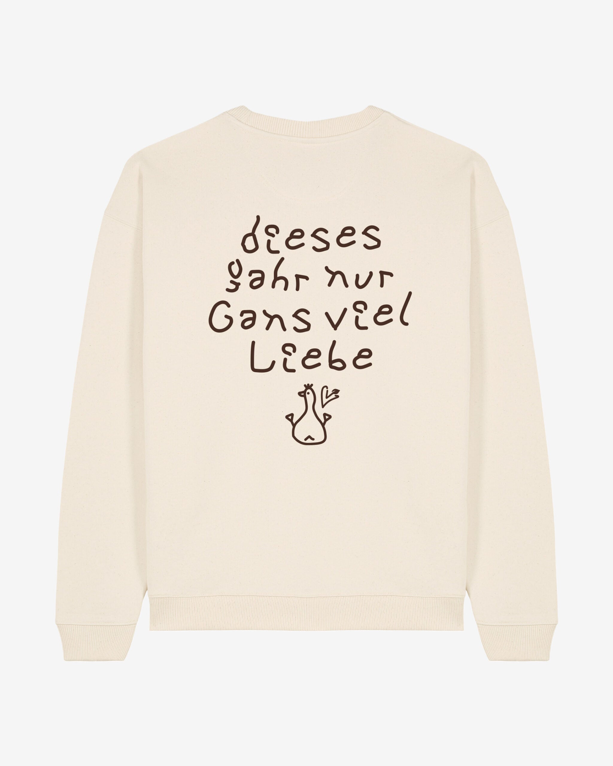 Gans Viel Liebe Oversized Organic Sweater