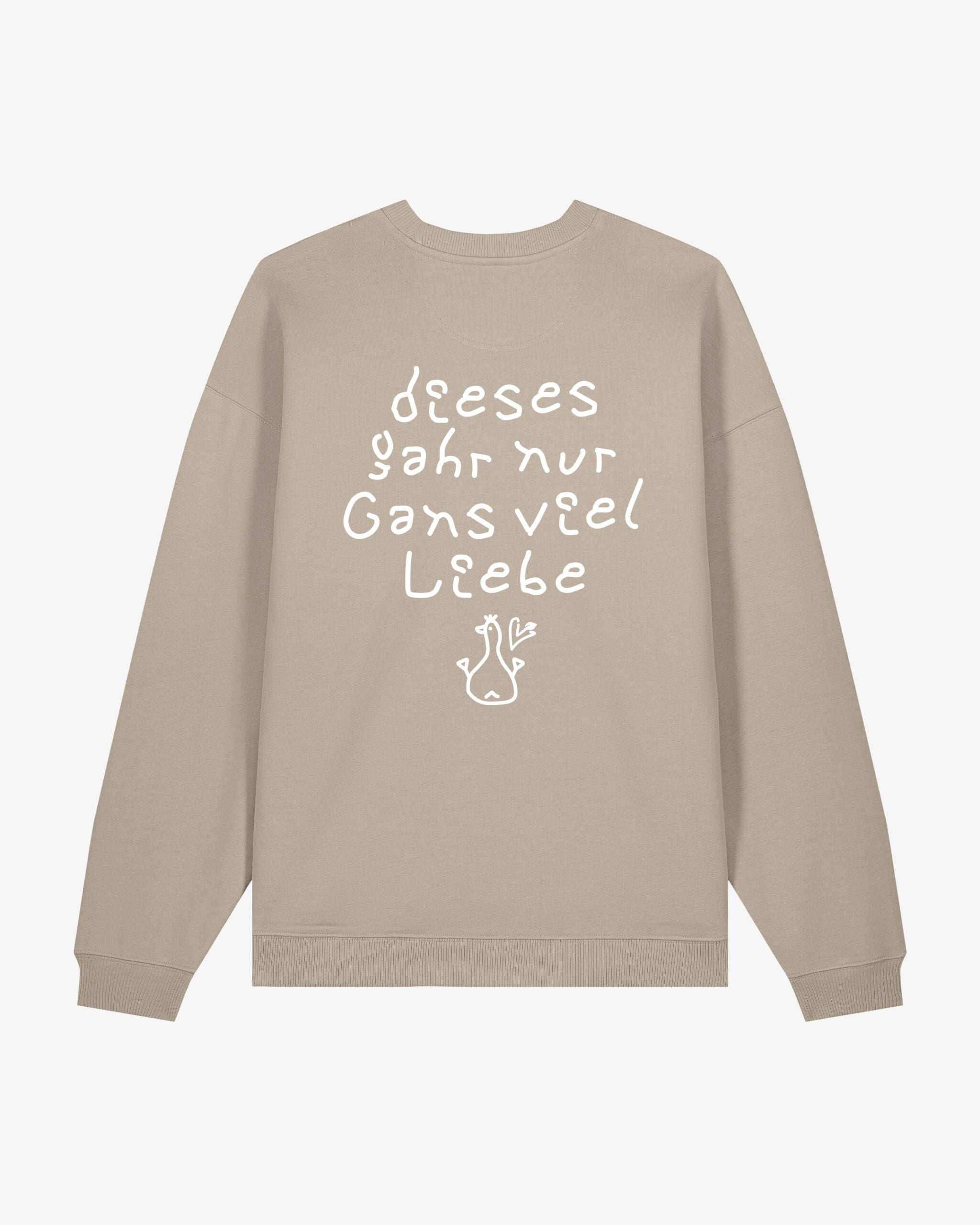 Gans Viel Liebe Oversized Organic Sweater