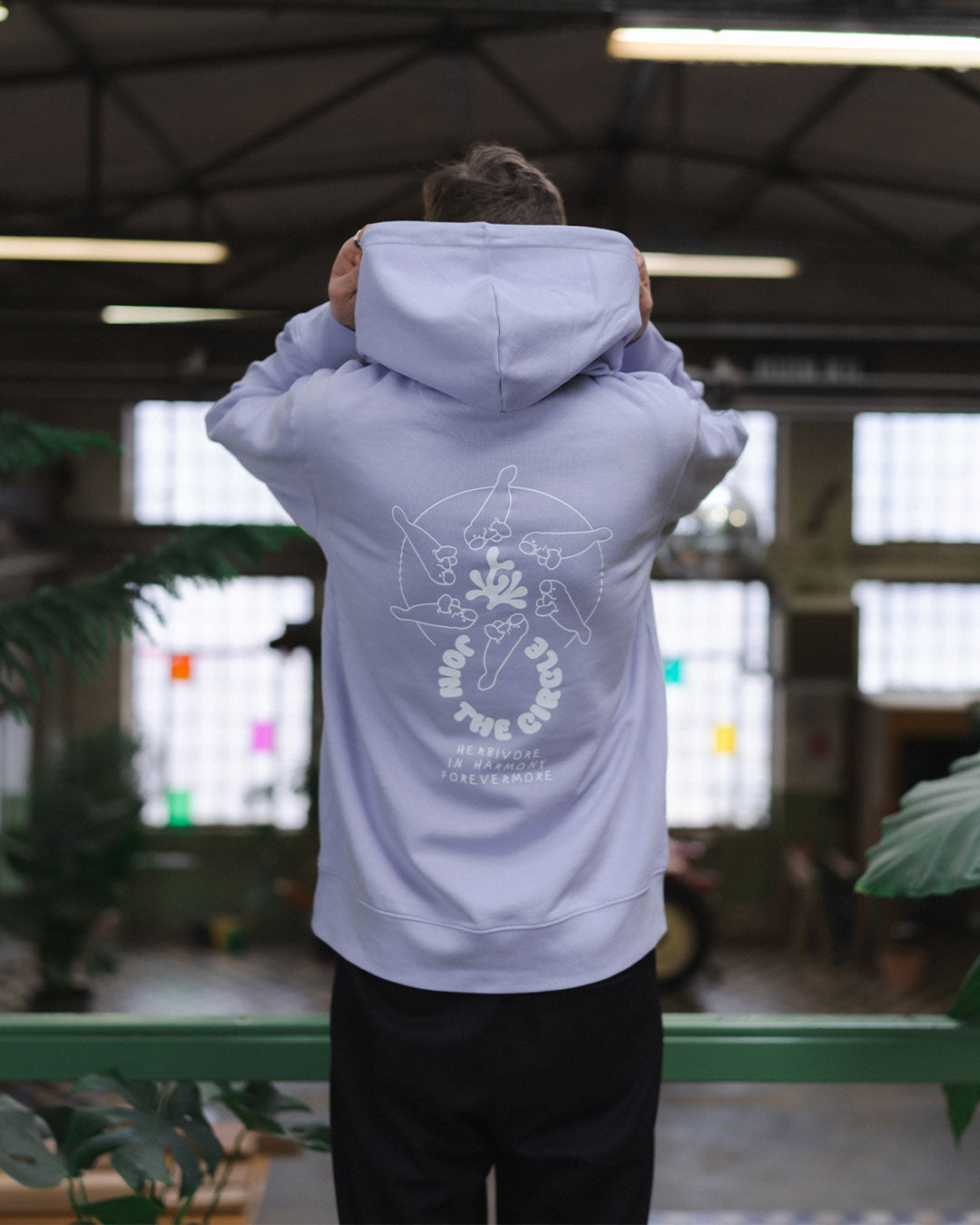 Herbivore Circle Organic Hoodie