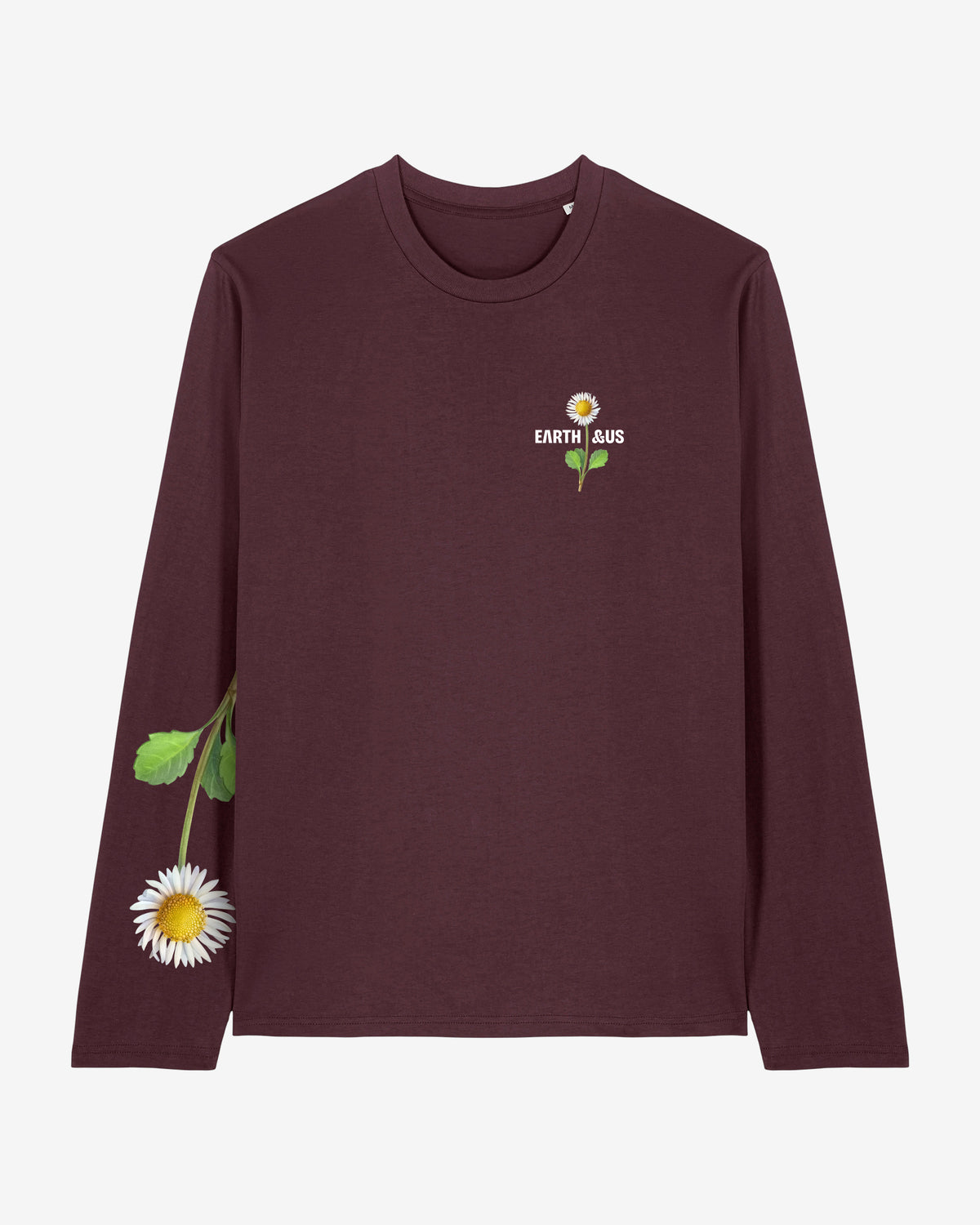 "Highland Daisy" Wiesen-Margerite Organic Longsleeve