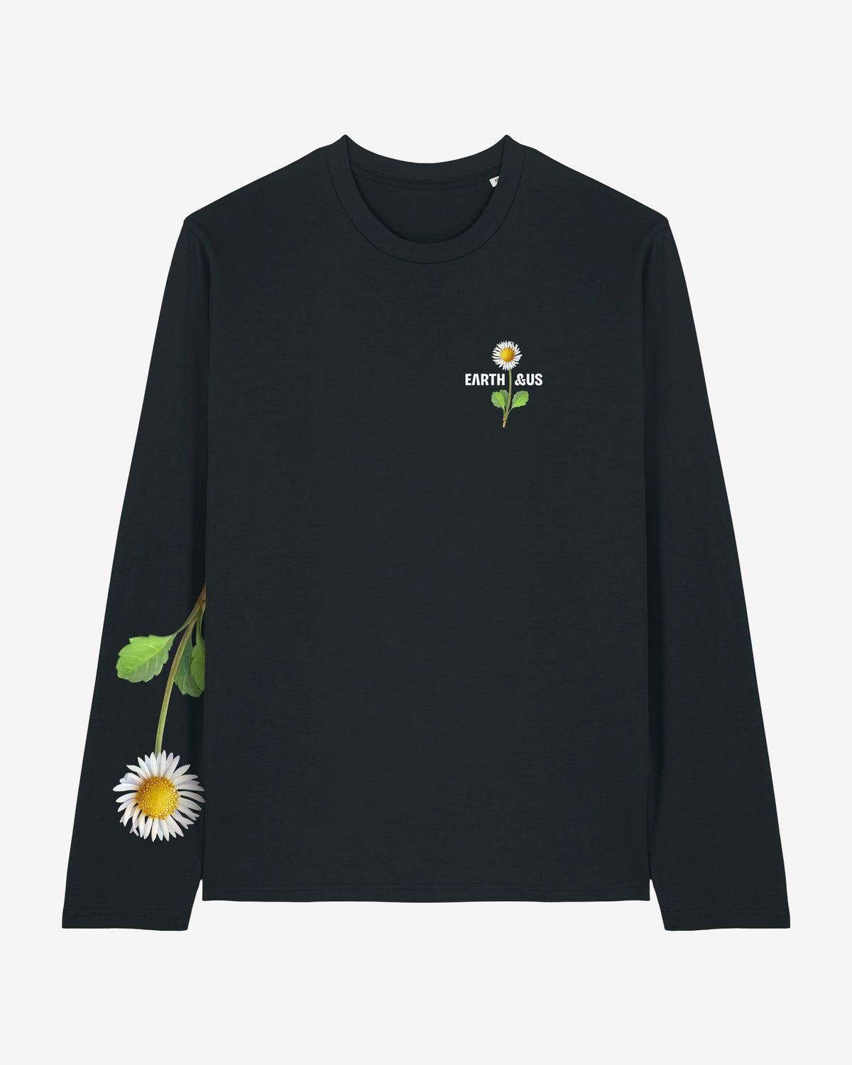"Highland Daisy" Wiesen-Margerite Organic Longsleeve