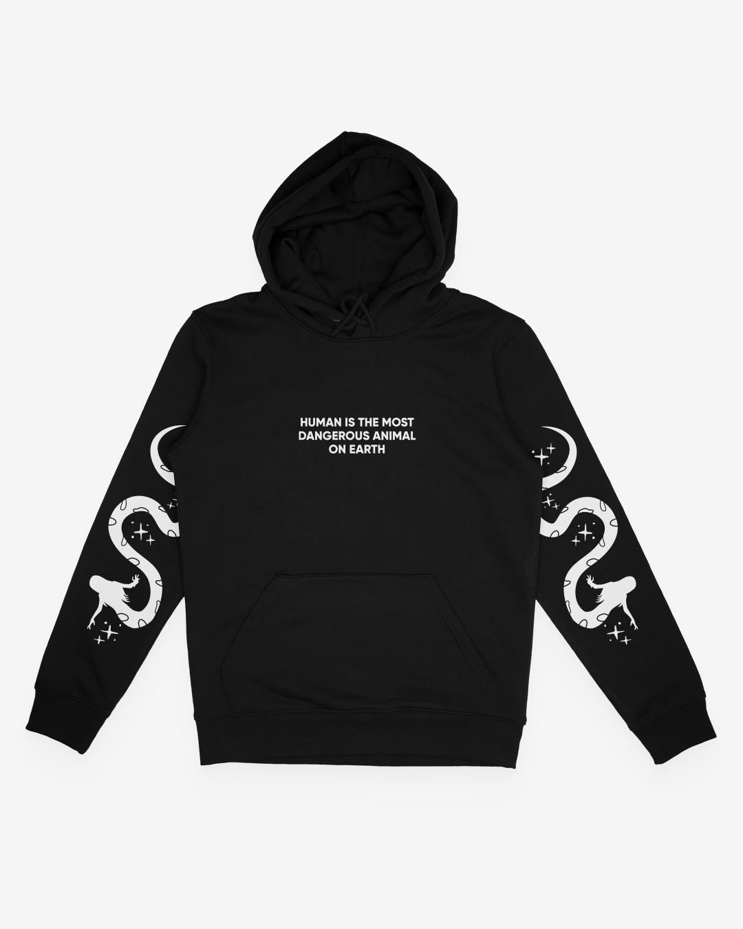 Human Animal Organic Hoodie