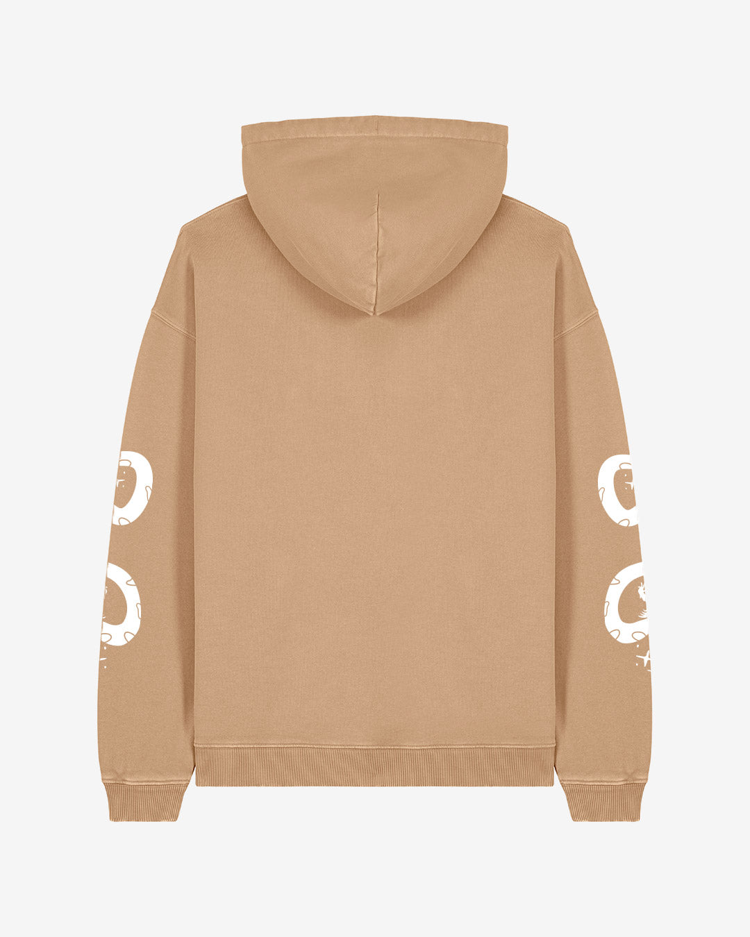 Human Animal Oversized Organic Hoodie