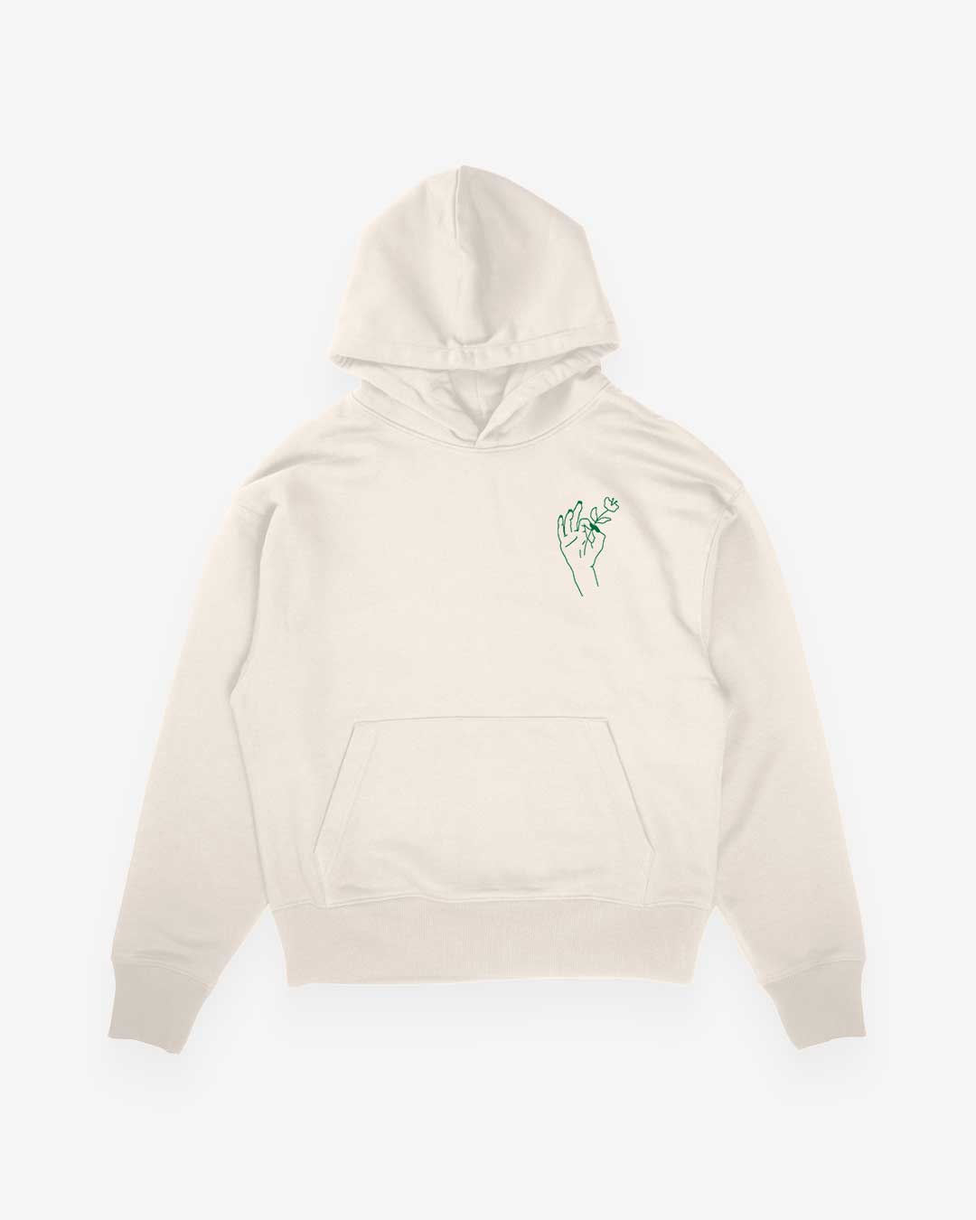 In Plants We Trust Oversized Organic Hoodie