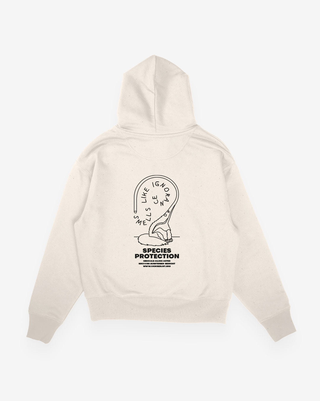 IGNORANCE Oversized Organic Hoodie