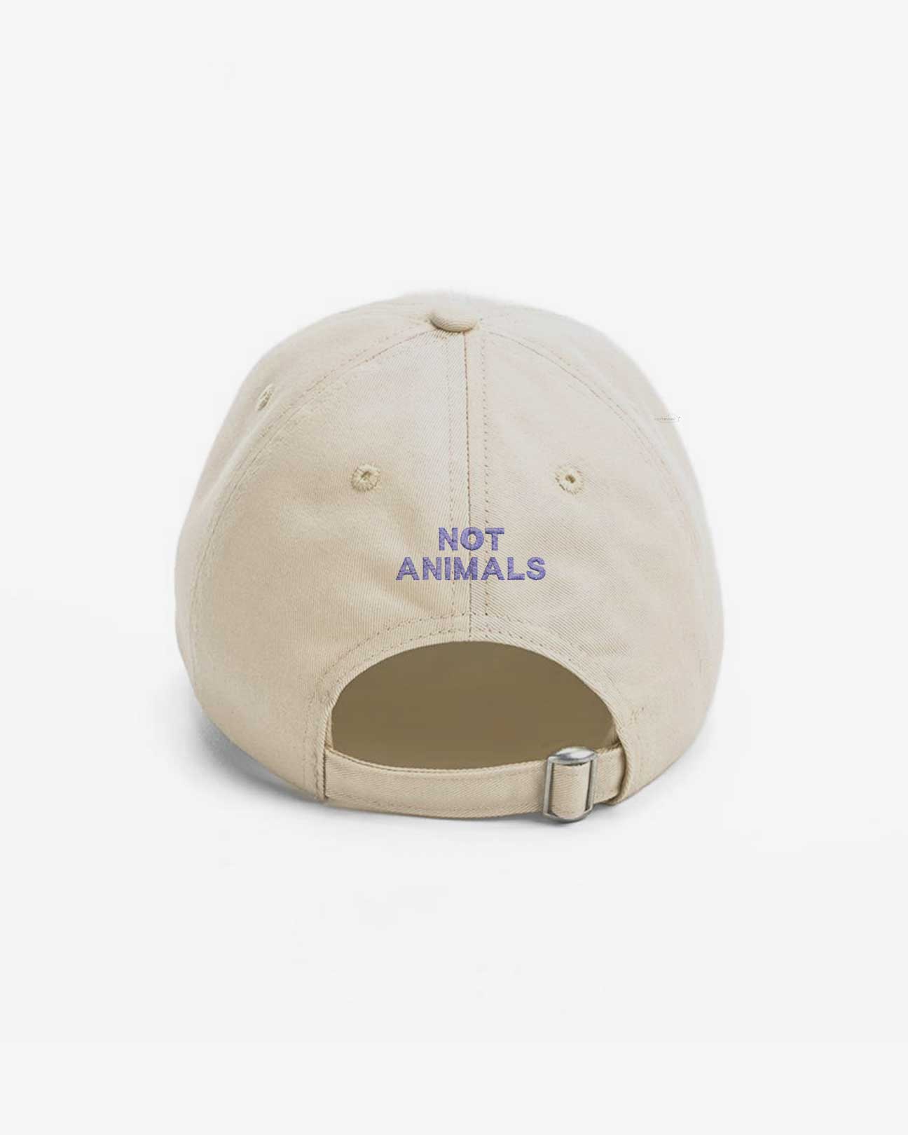 Kill Bad Vibes Not Animals Organic Dad Cap