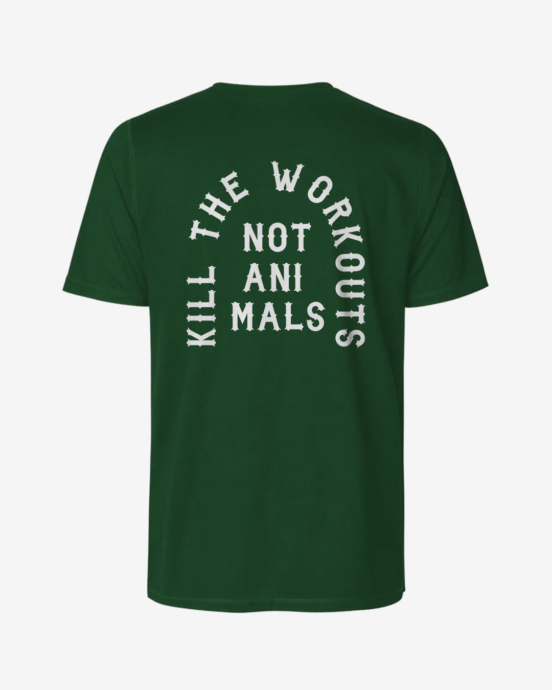 Kill The Workouts Not Animals recyceltes Performance T-Shirt