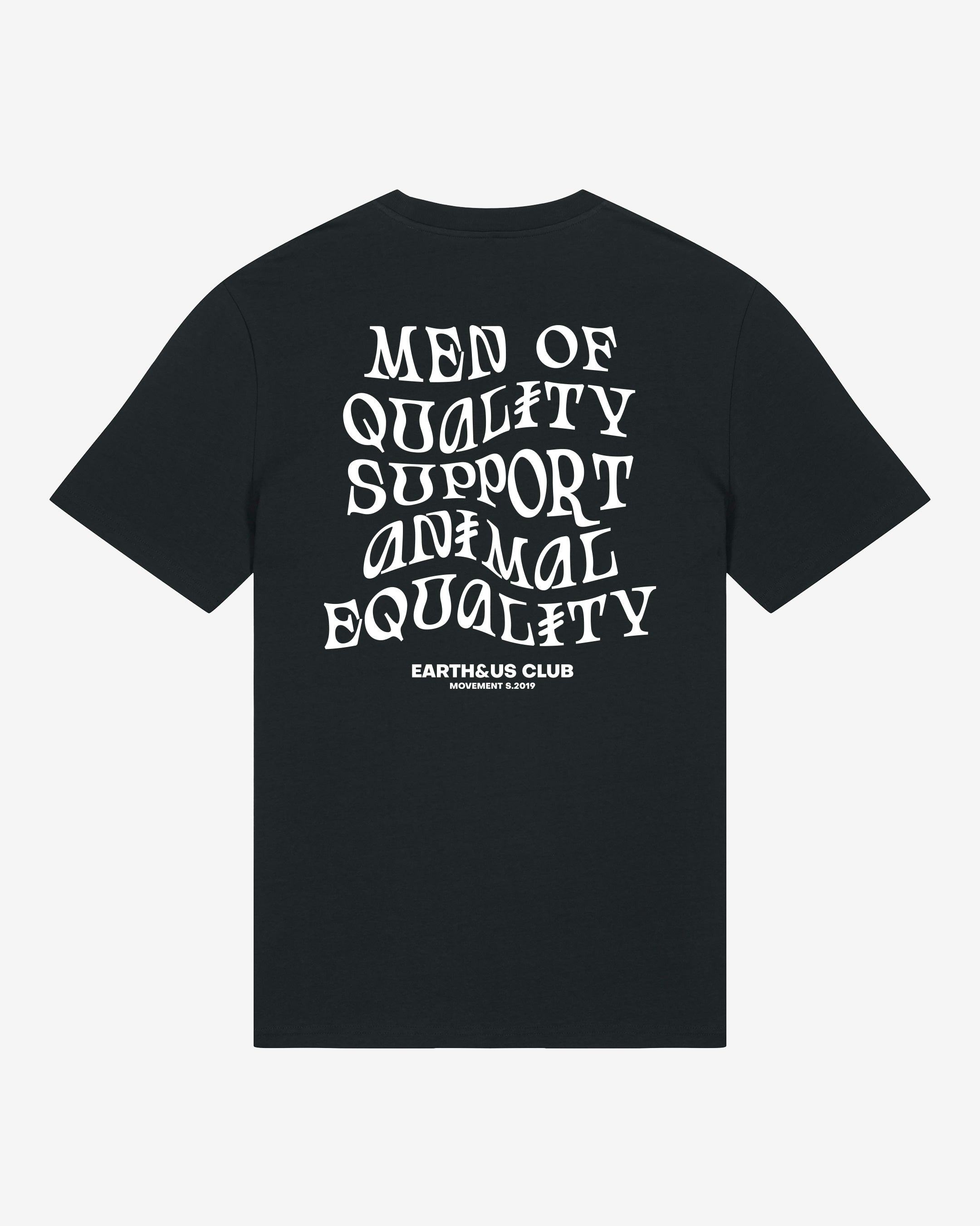 Men Of Quality Support Animal Equality Organic Shirt