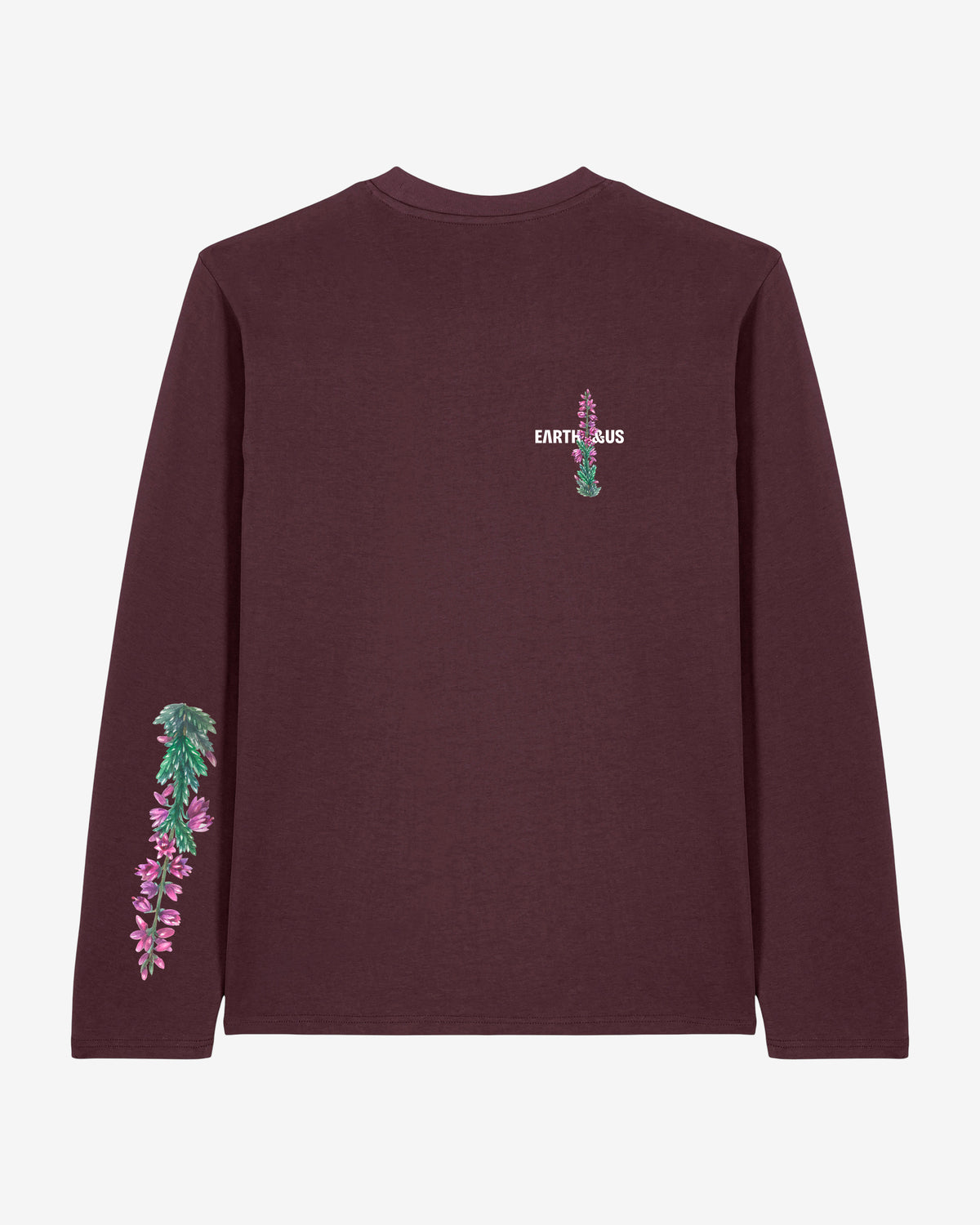 "Northern Heather" Besenheide Organic Longsleeve
