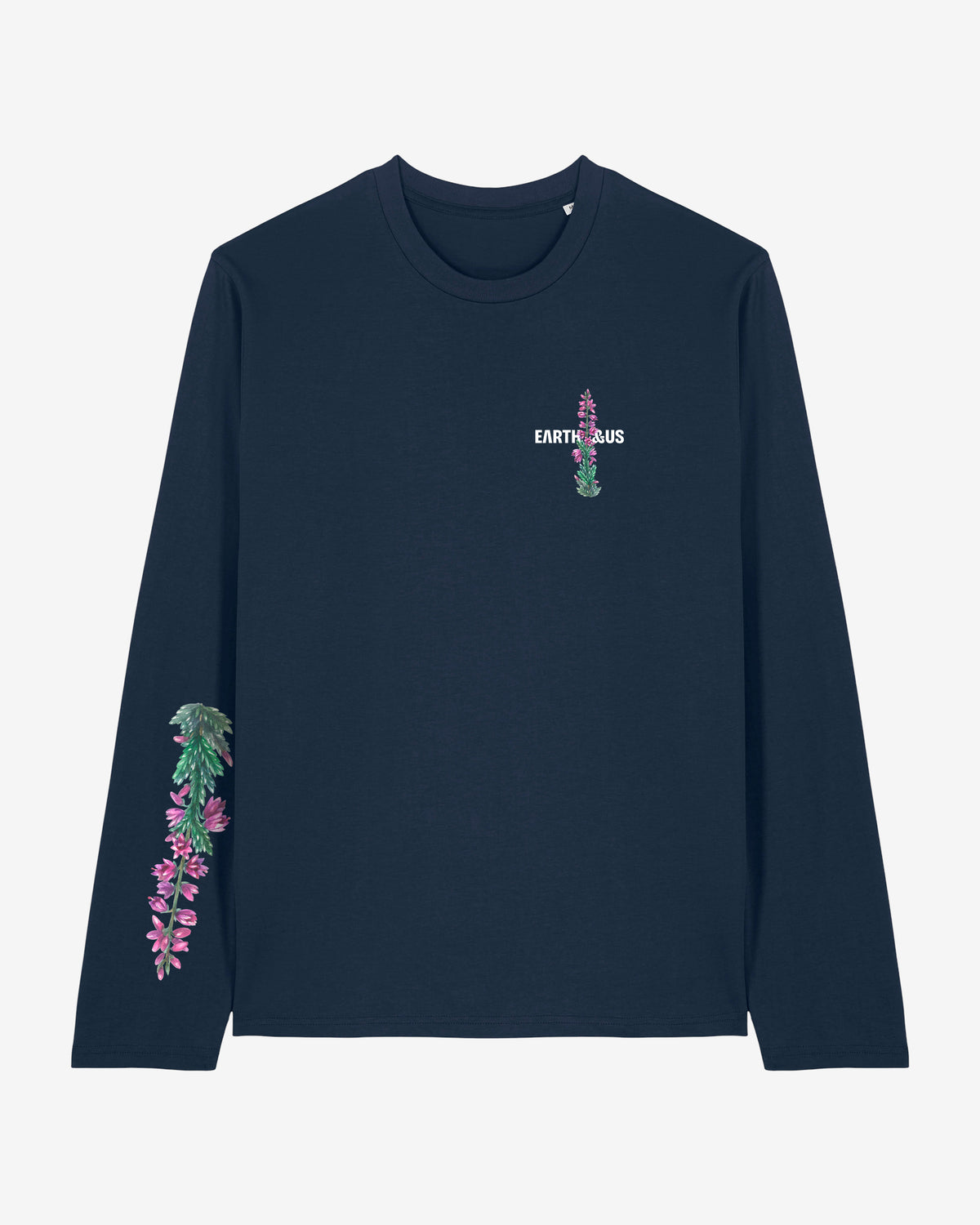 "Northern Heather" Besenheide Organic Longsleeve
