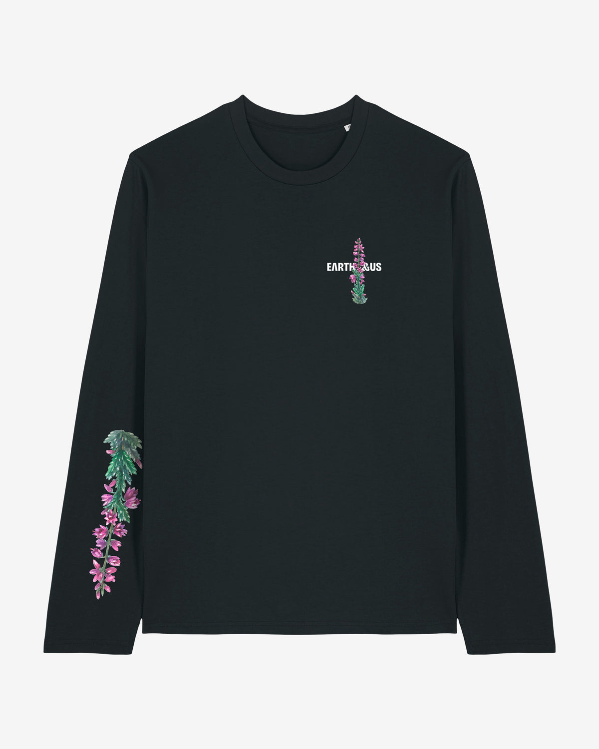 "Northern Heather" Besenheide Organic Longsleeve