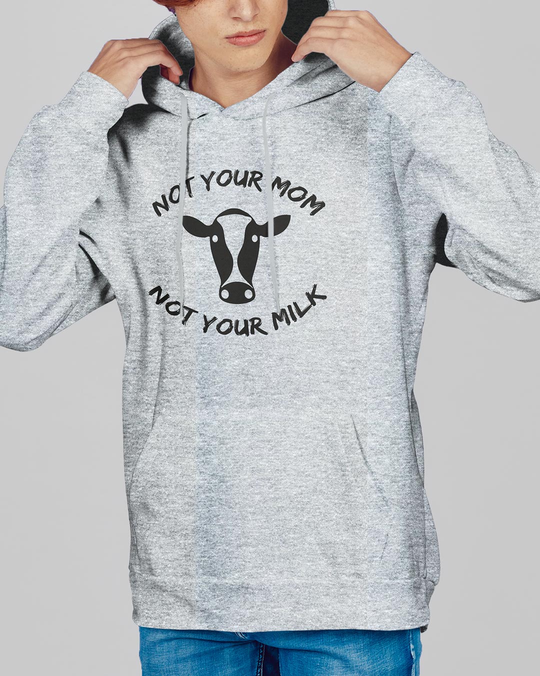Not Your Mom Not Your Milk Organic Hoodie