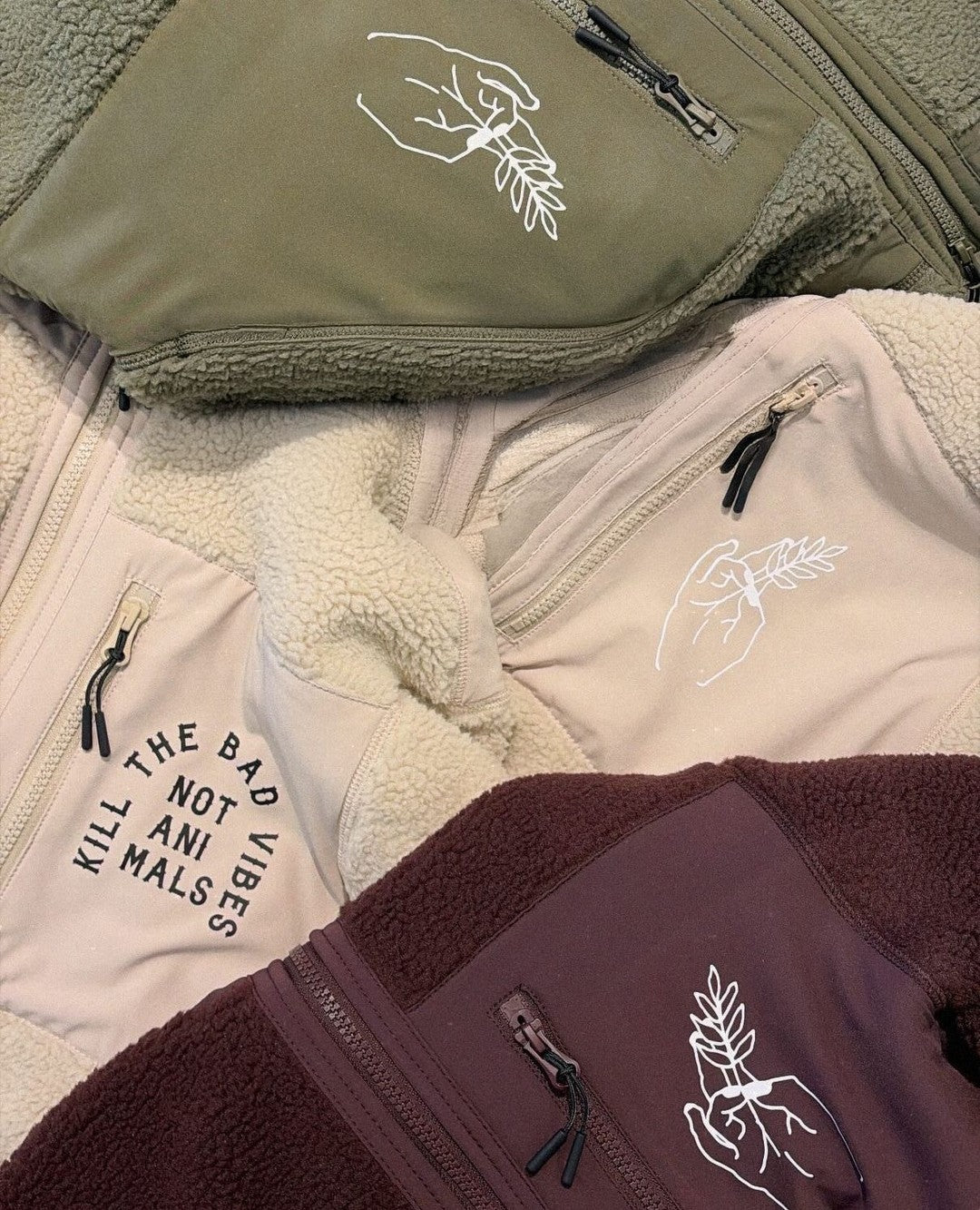 PLANT Organic Sherpa Jacke