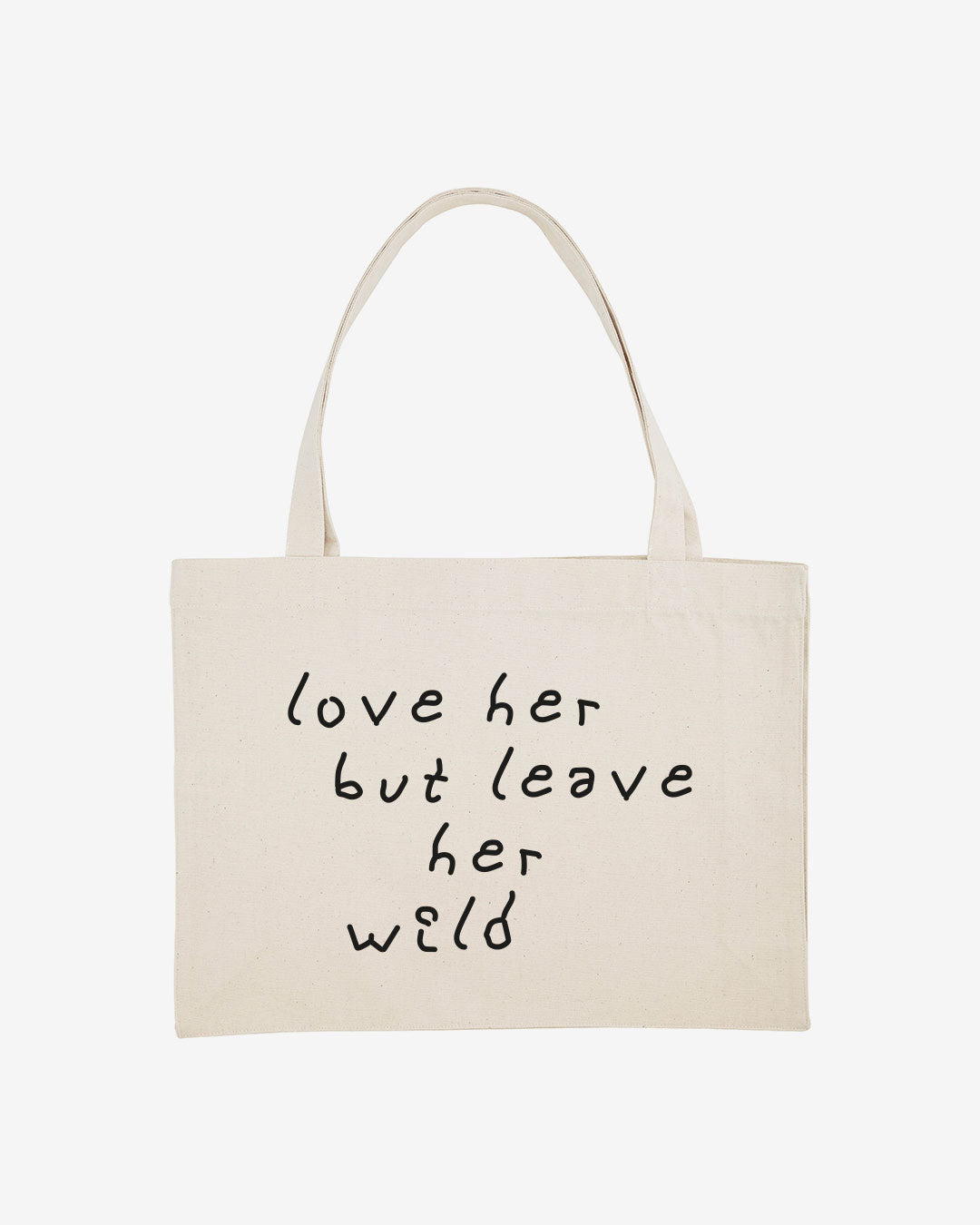 Passion Oversized Organic Shopping Bag