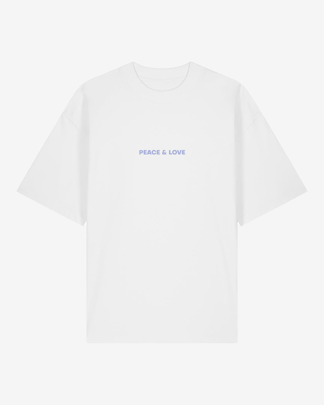 Second Choice Peace And Love Oversized Organic Shirt in Größe L