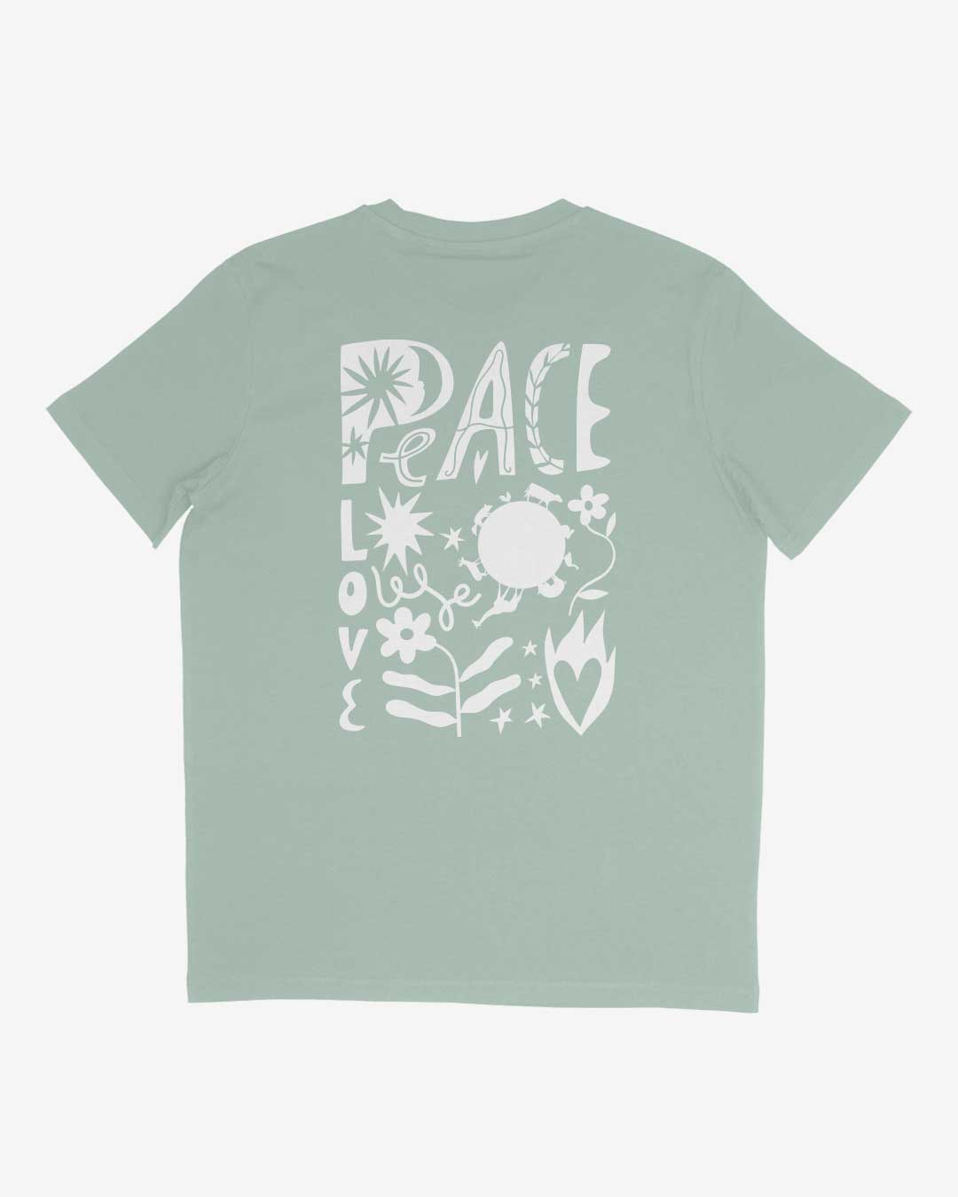 Peace And Love Organic Shirt
