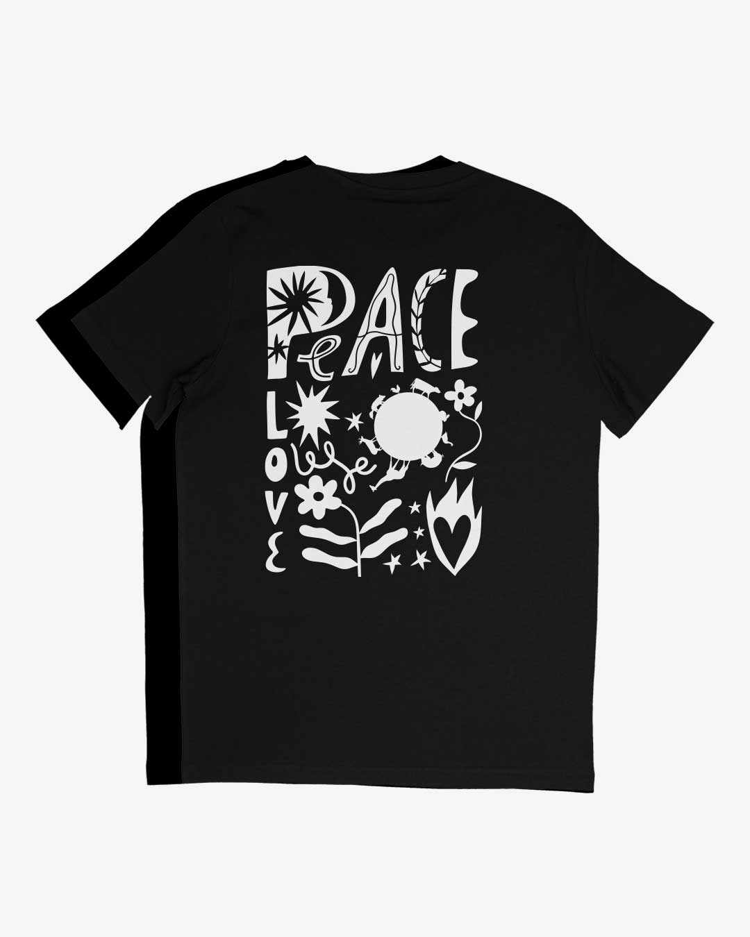 Peace And Love Organic Shirt