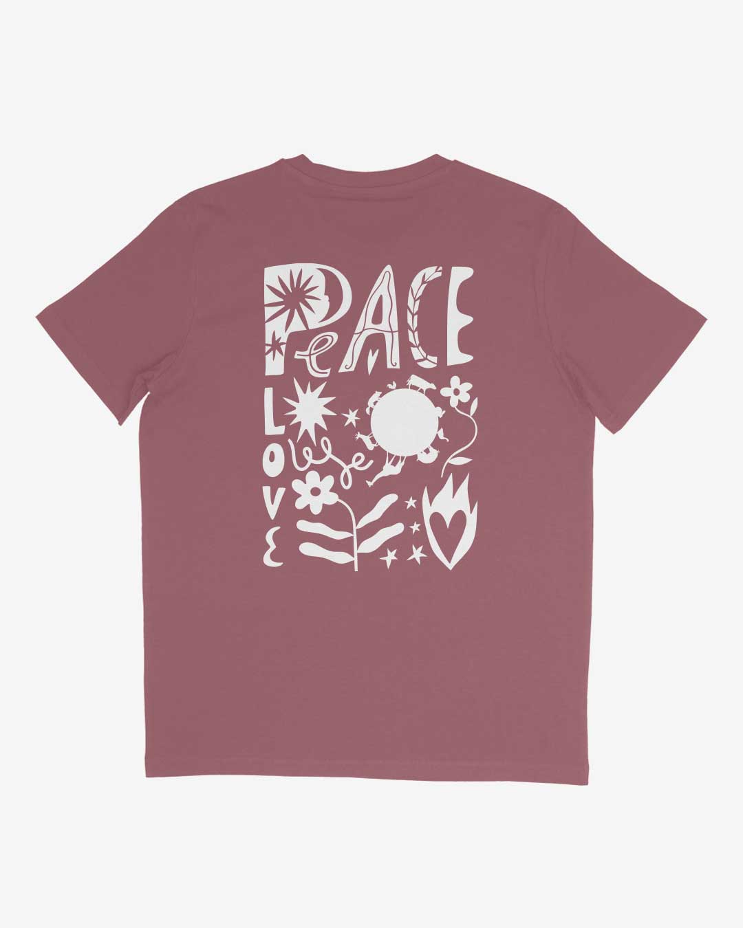 Peace And Love Organic Shirt
