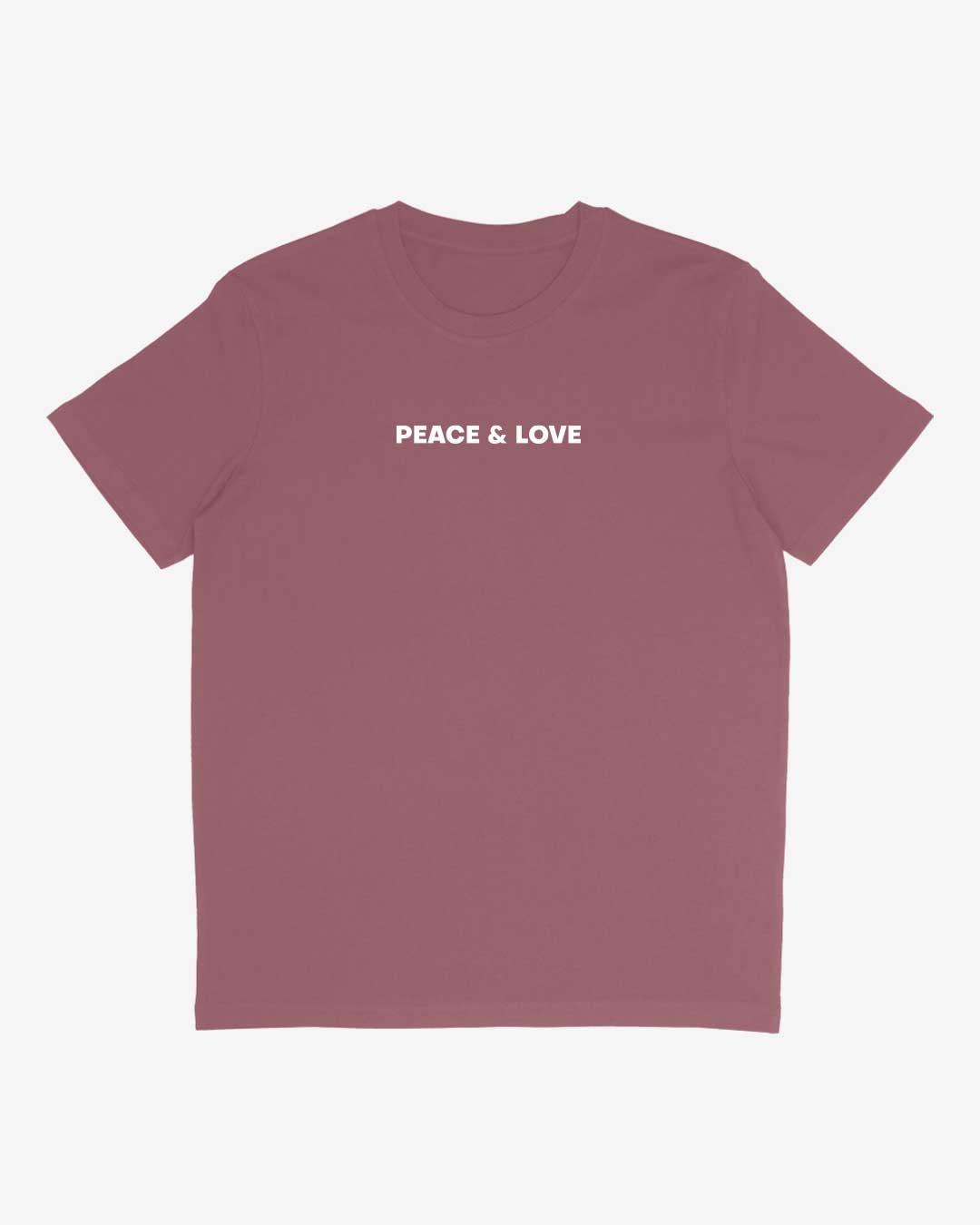 Peace And Love Organic Shirt