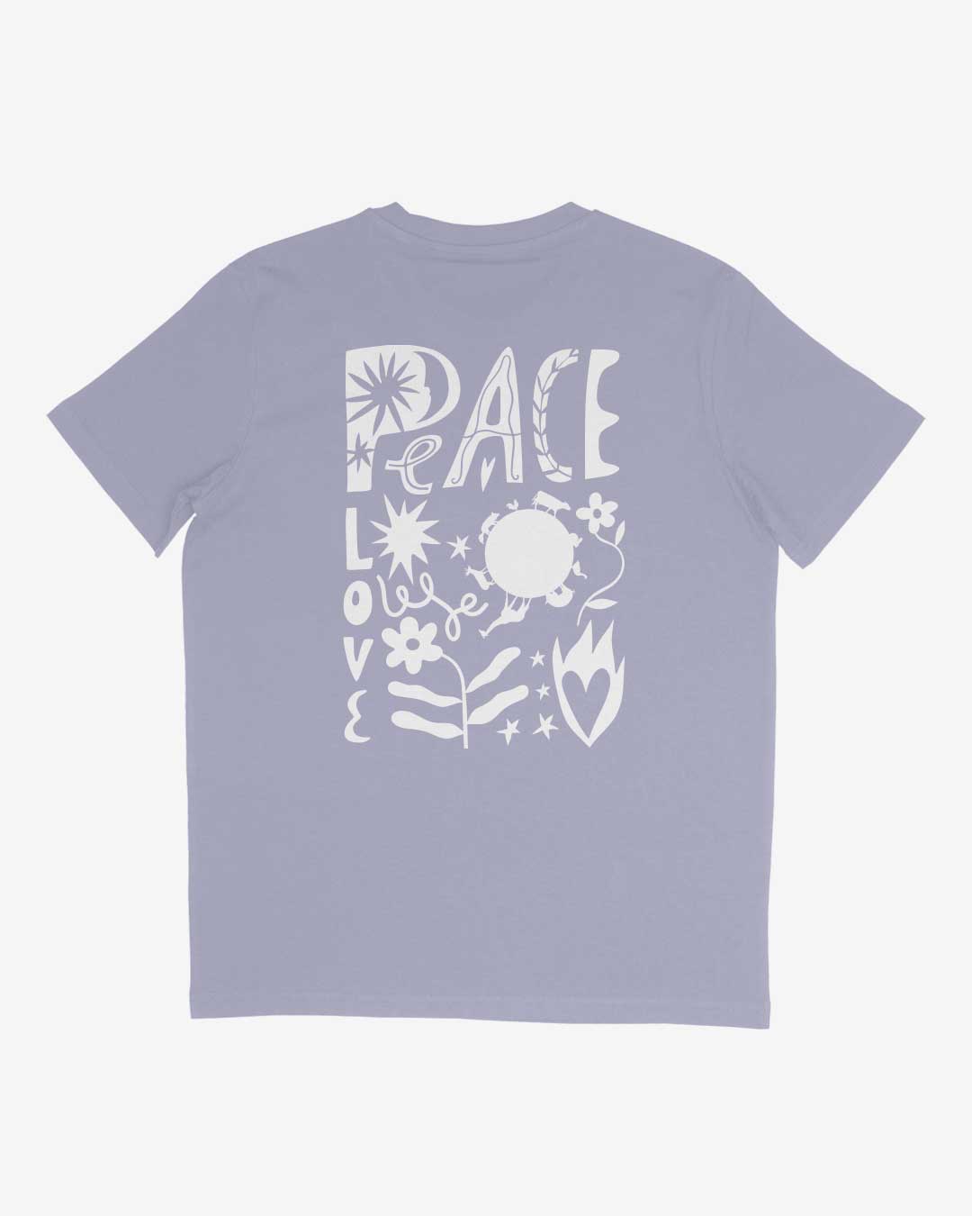 Peace And Love Organic Shirt