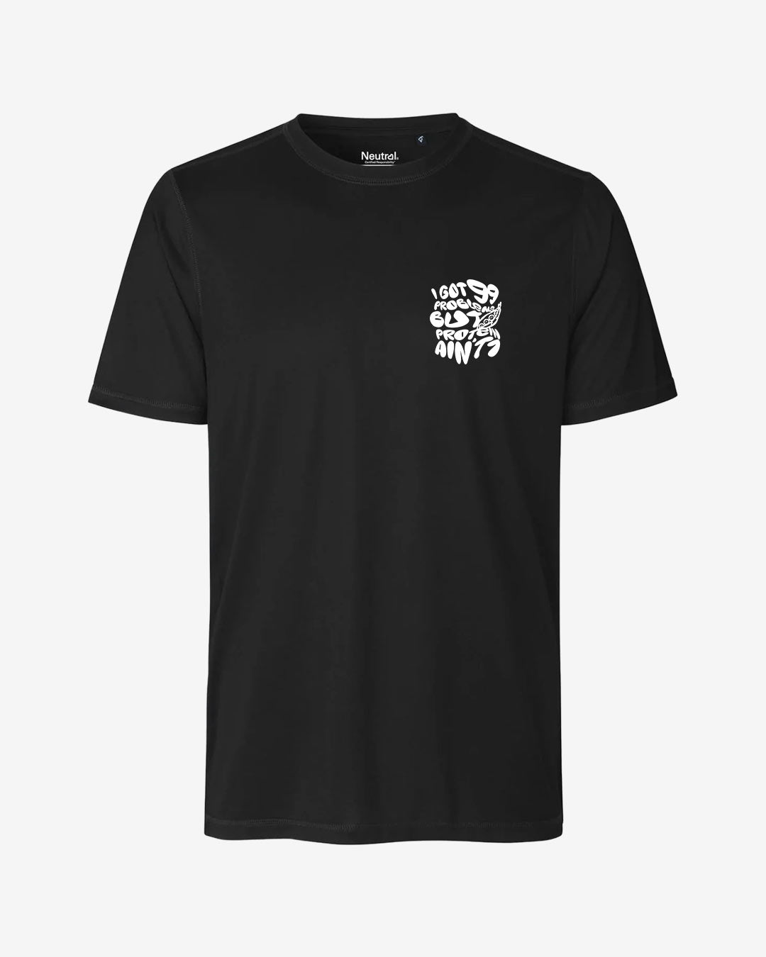 Protein Ain't One recyceltes Performance T-Shirt