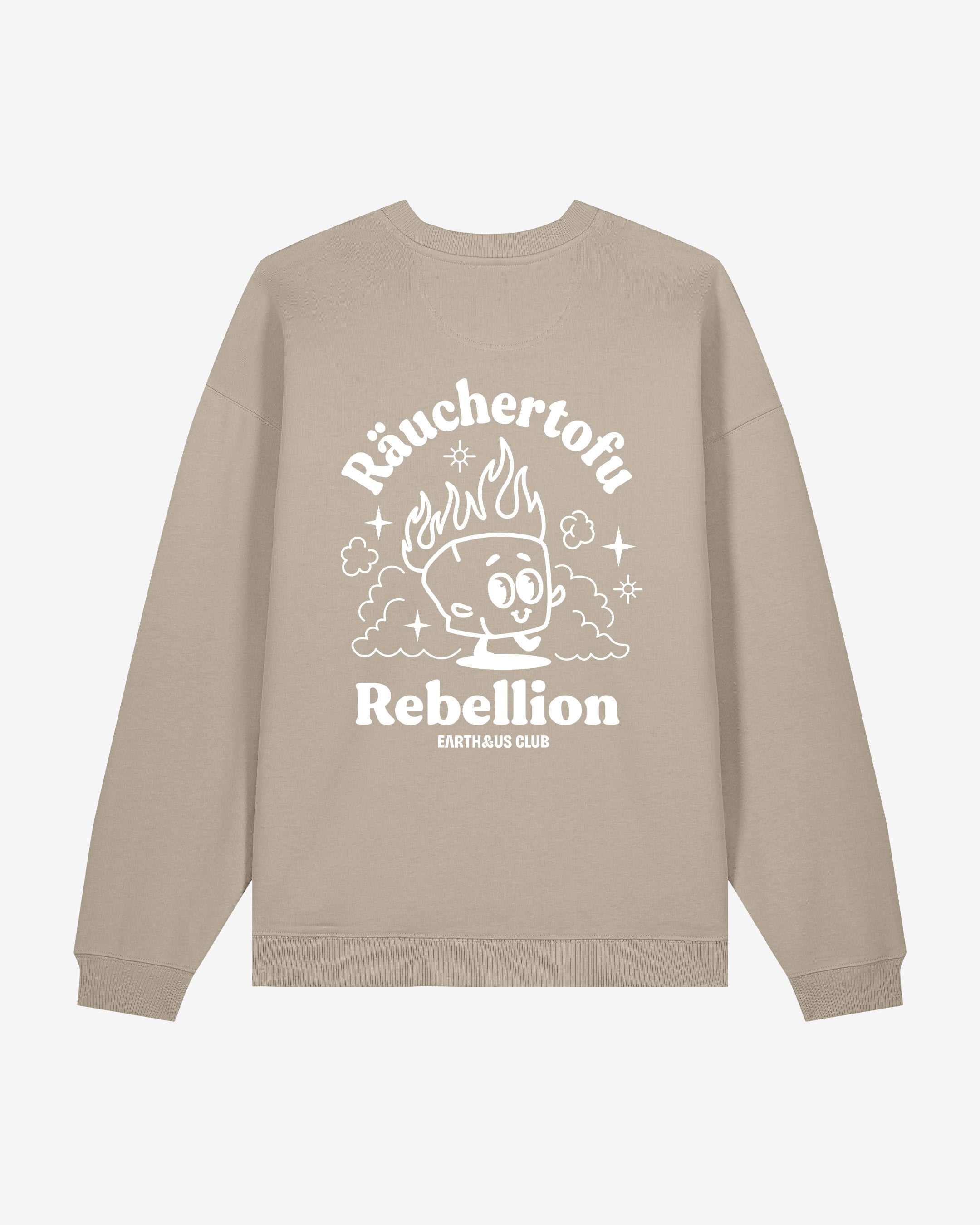 Räuchertofu Rebellion Oversized Organic Sweatshirt