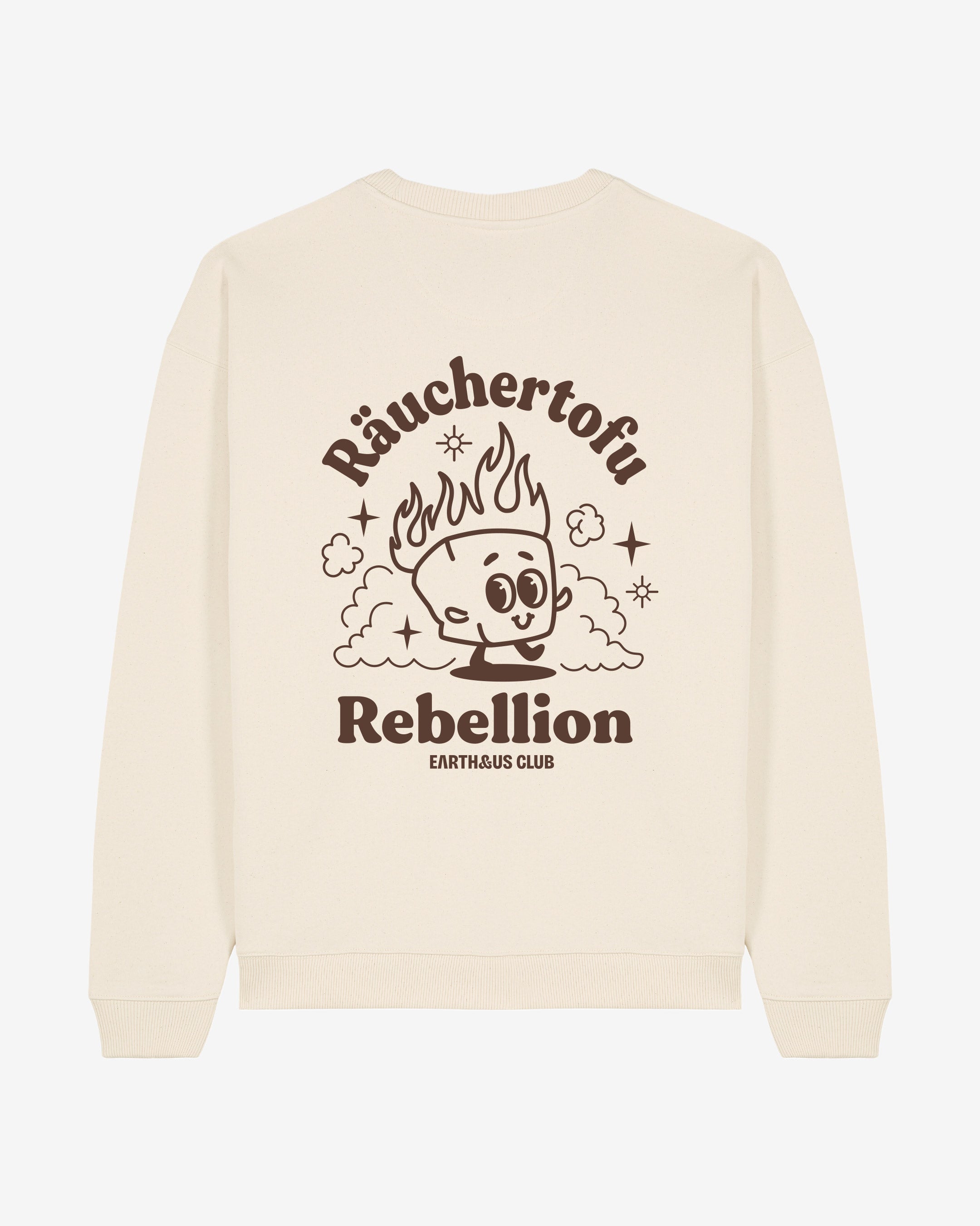 Räuchertofu Rebellion Oversized Organic Sweatshirt