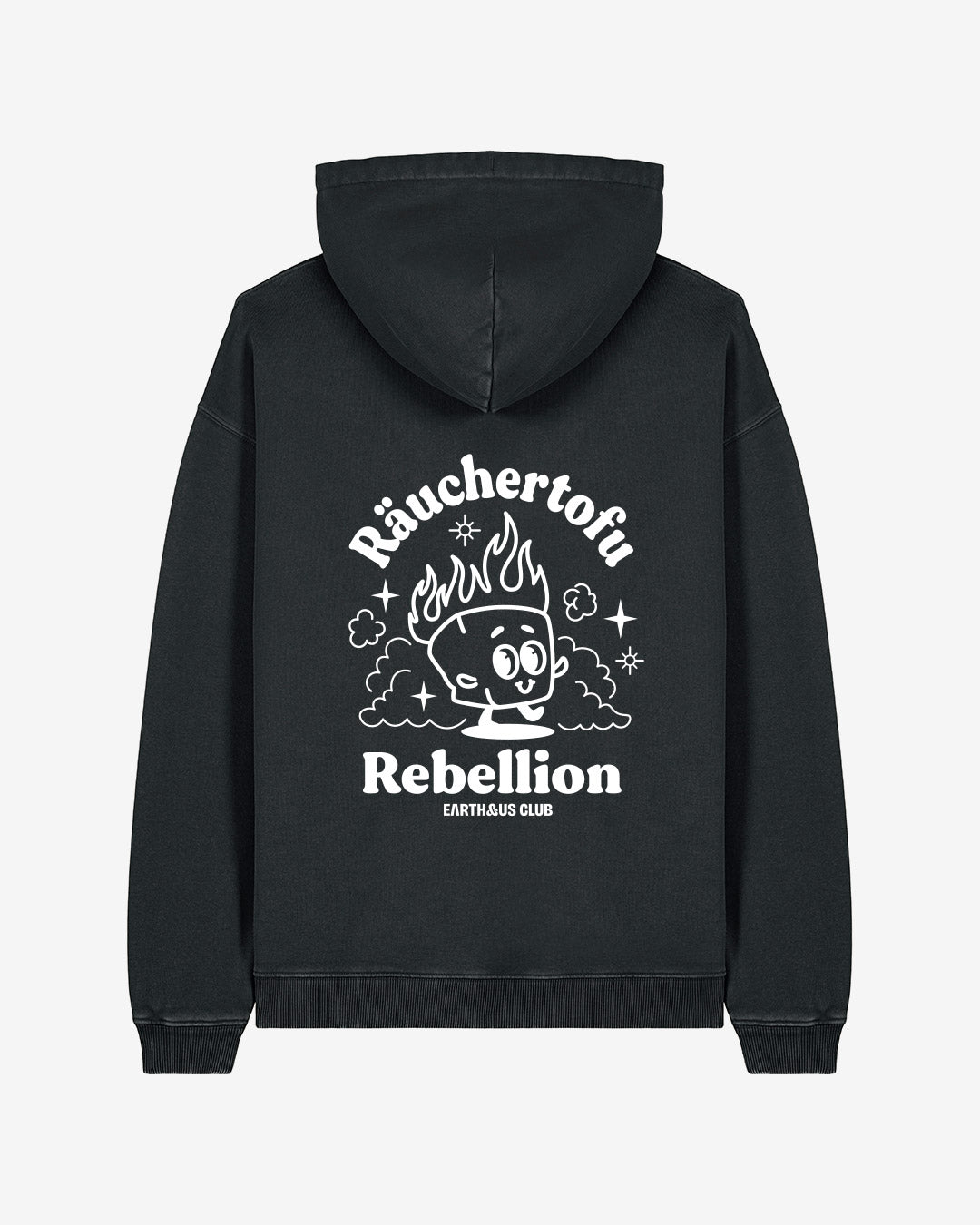 Räuchertofu Rebellion Oversized Organic Hoodie