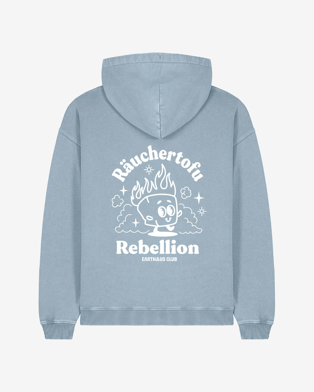 Räuchertofu Rebellion Oversized Organic Hoodie
