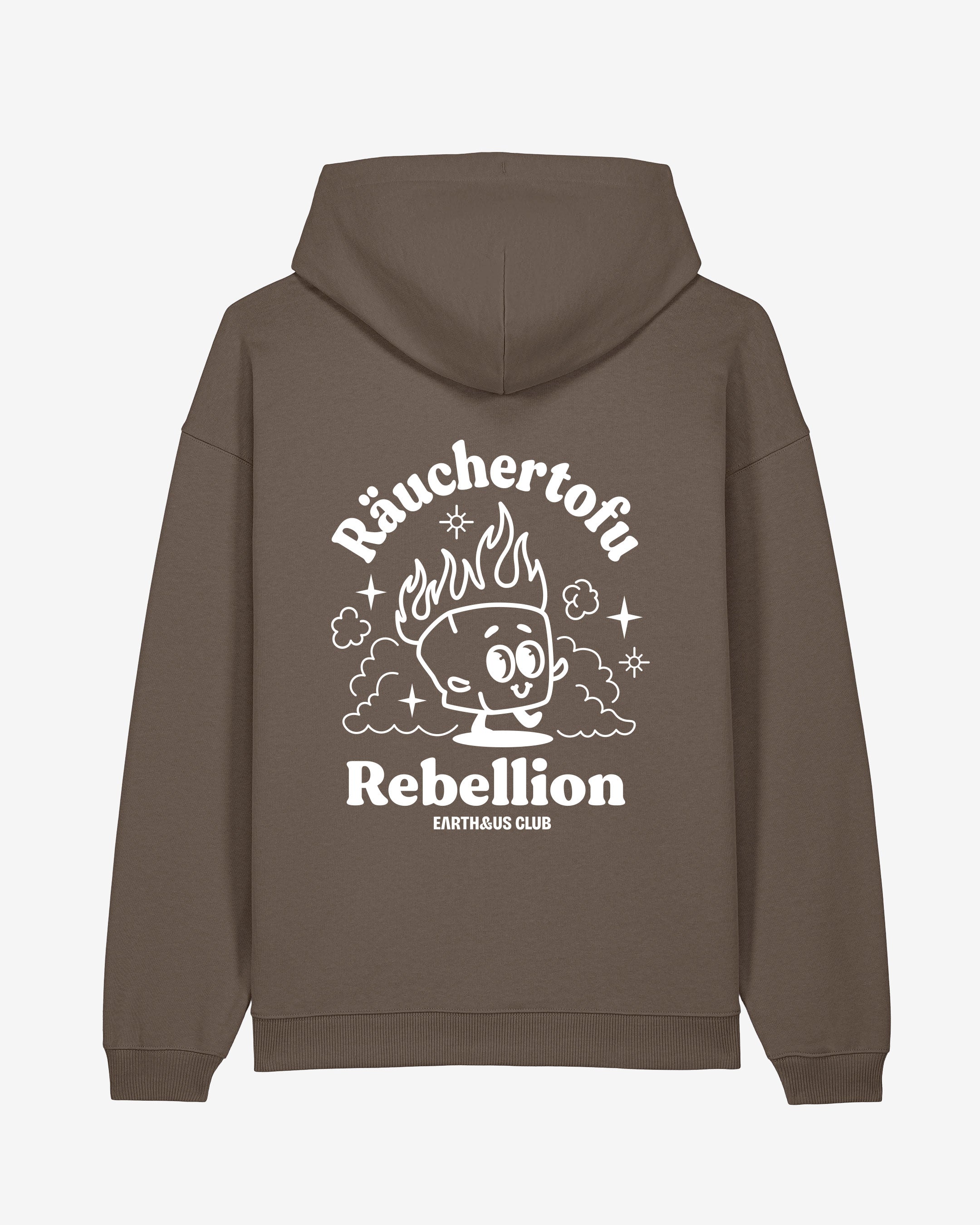 Räuchertofu Rebellion Oversized Organic Hoodie