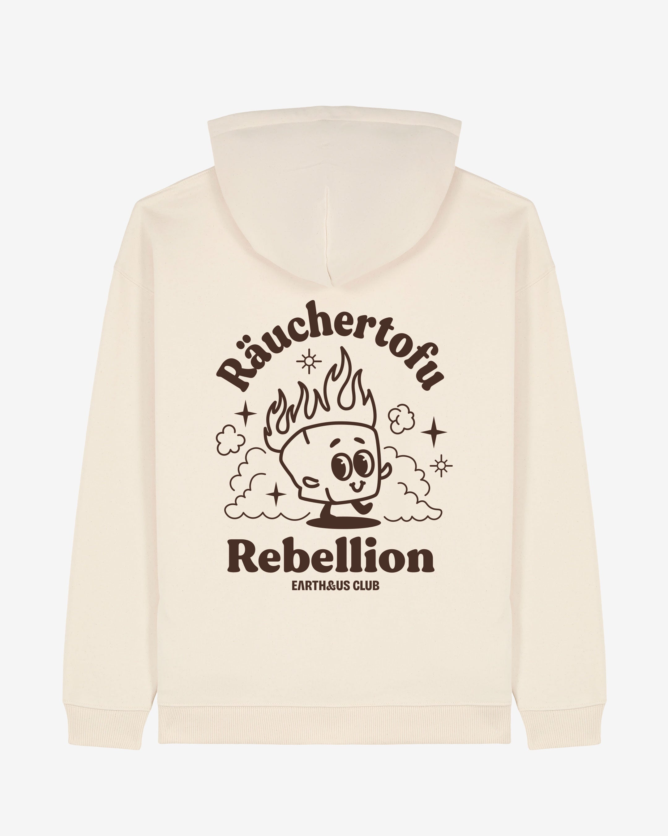 Räuchertofu Rebellion Oversized Organic Hoodie