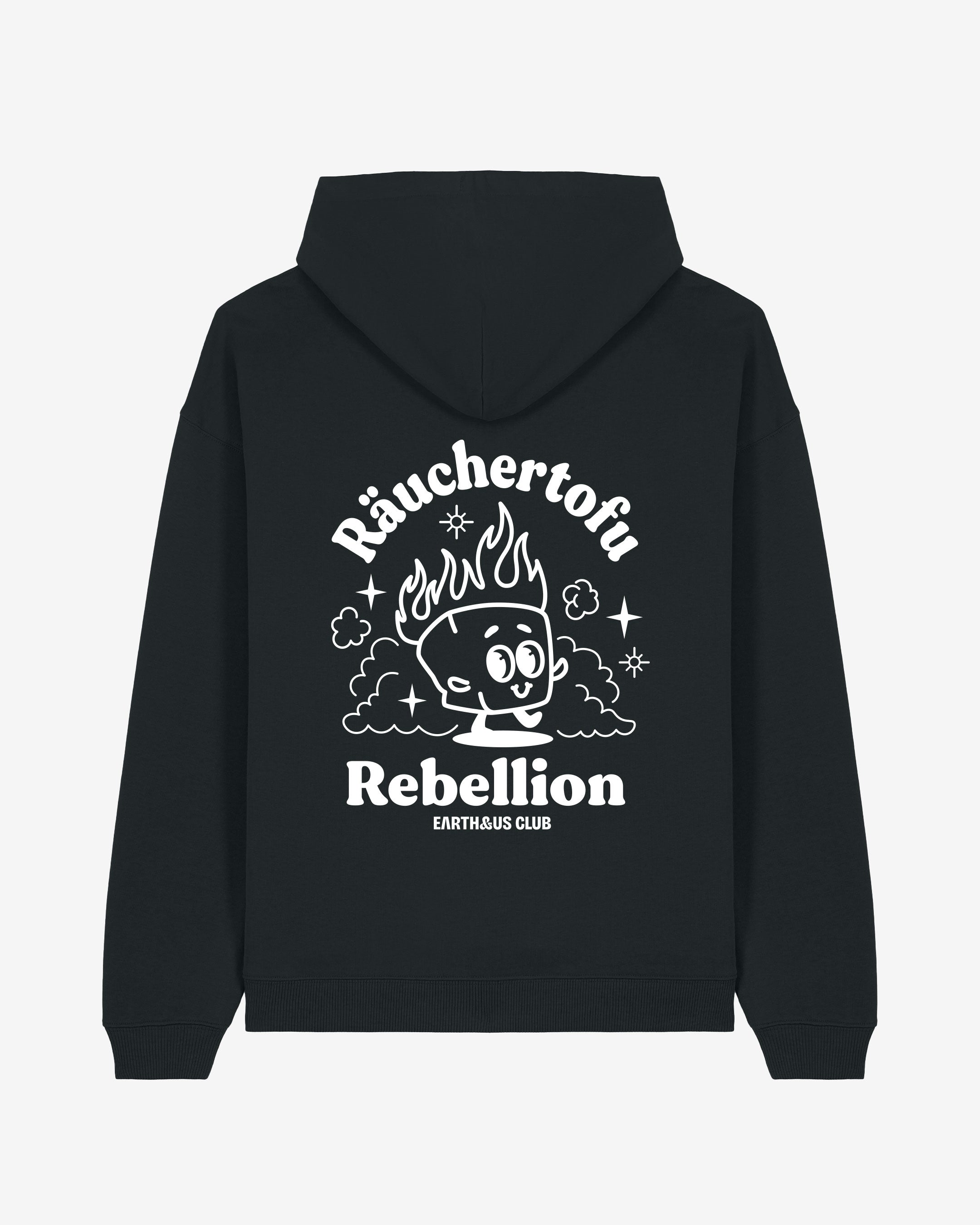 Räuchertofu Rebellion Oversized Organic Hoodie