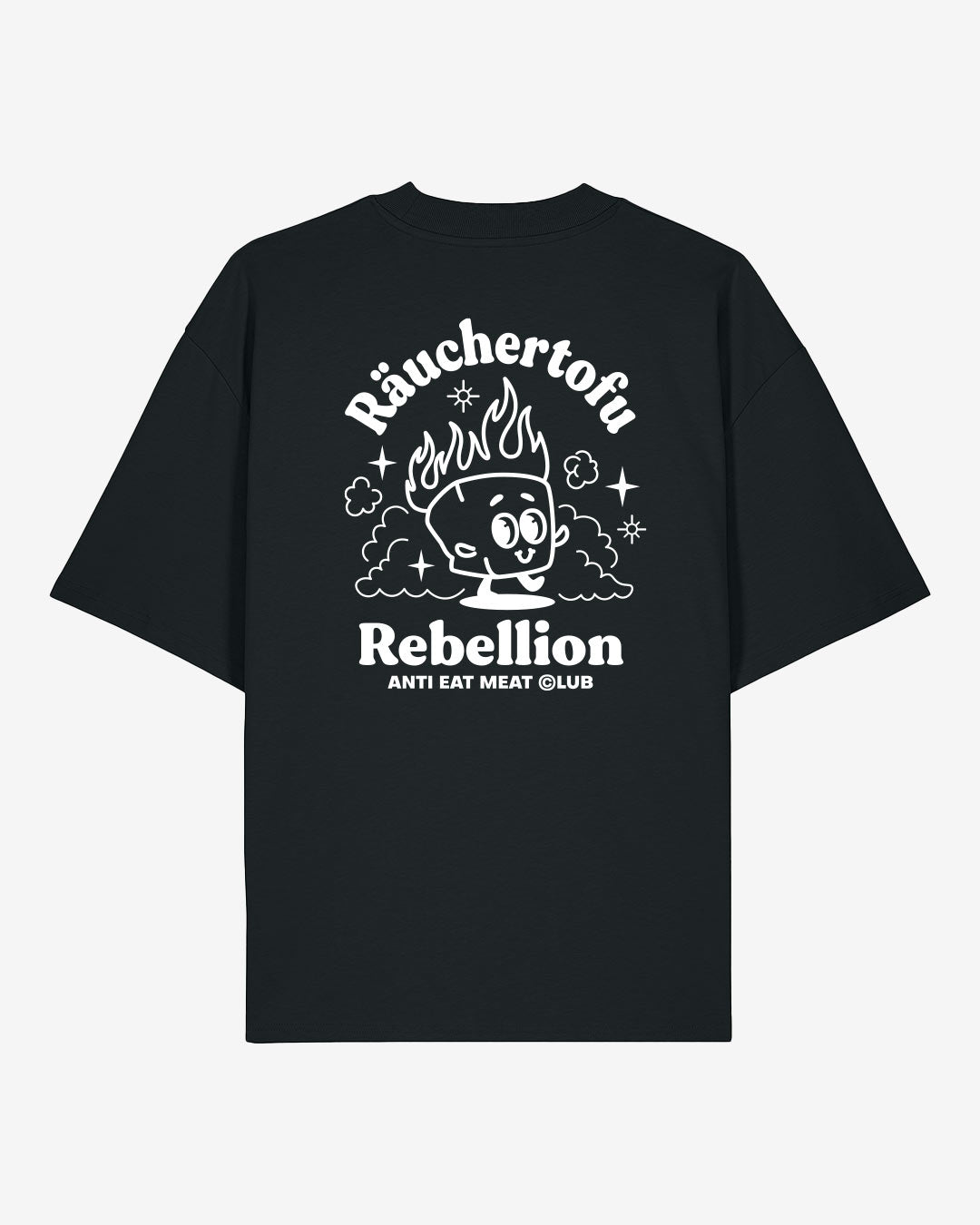 Second Choice Räuchertofu Rebellion Oversized Organic Shirt in Größe XL