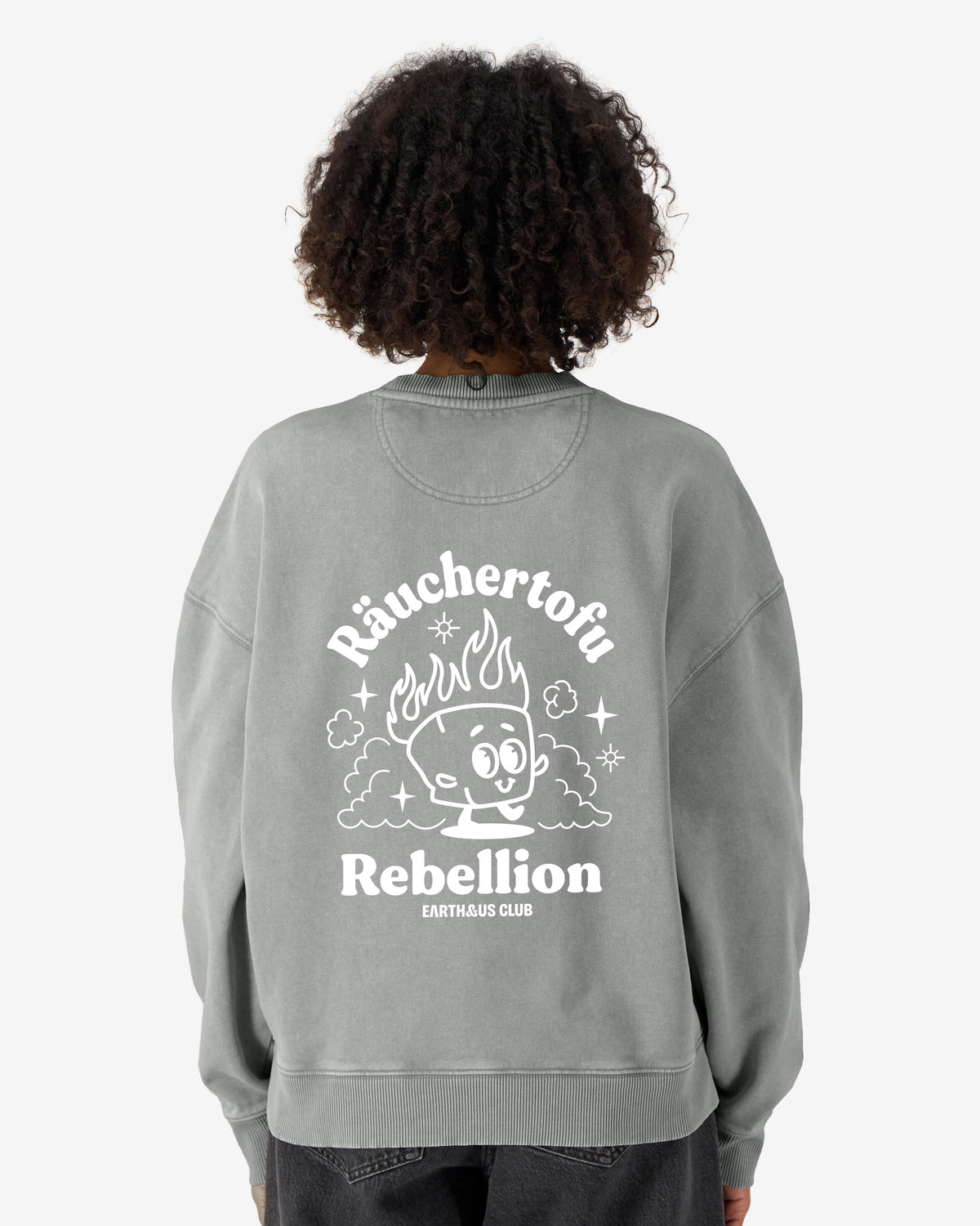 Räuchertofu Rebellion Oversized Organic Sweatshirt