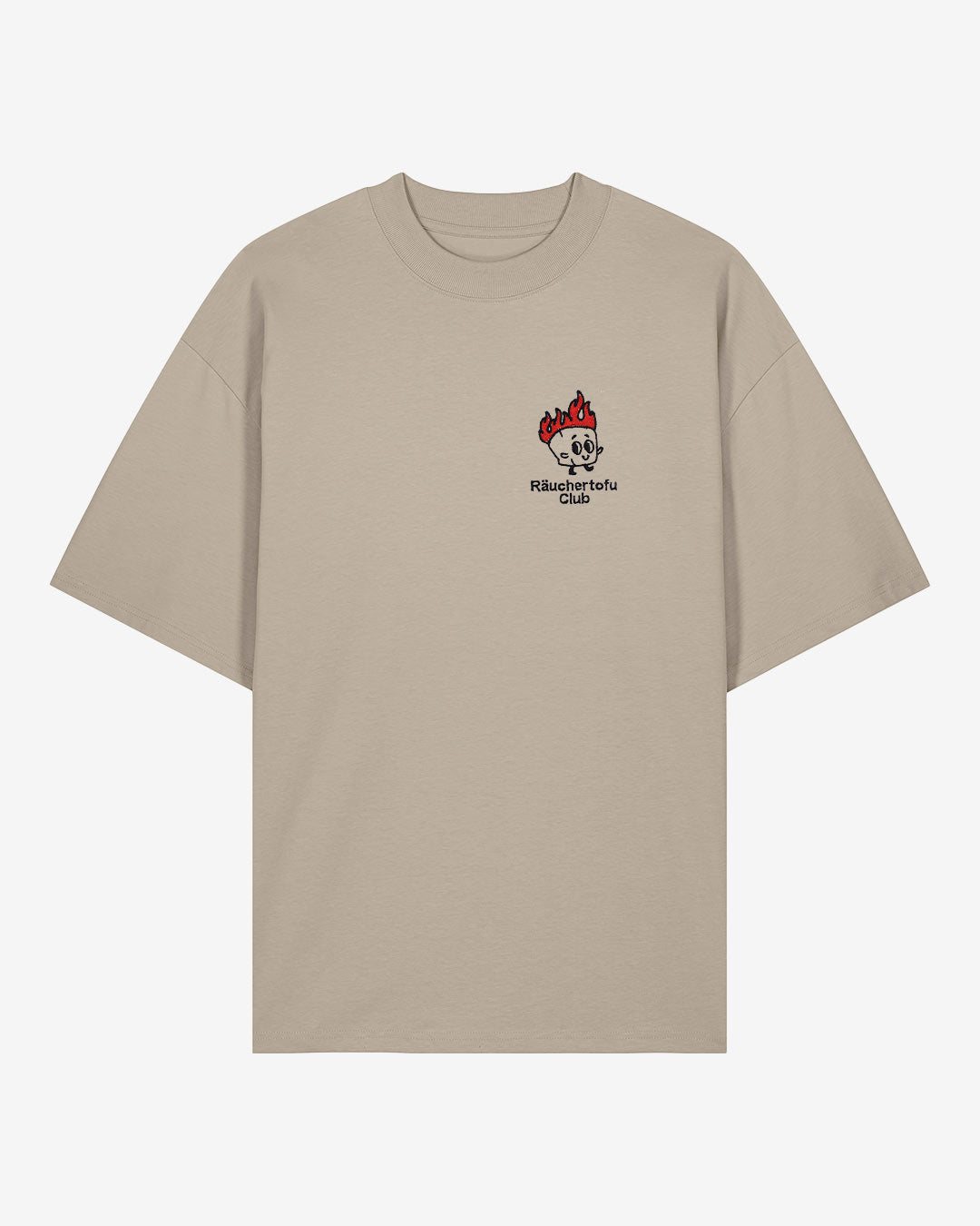 Räuchertofu Club Stick Oversized Organic Shirt