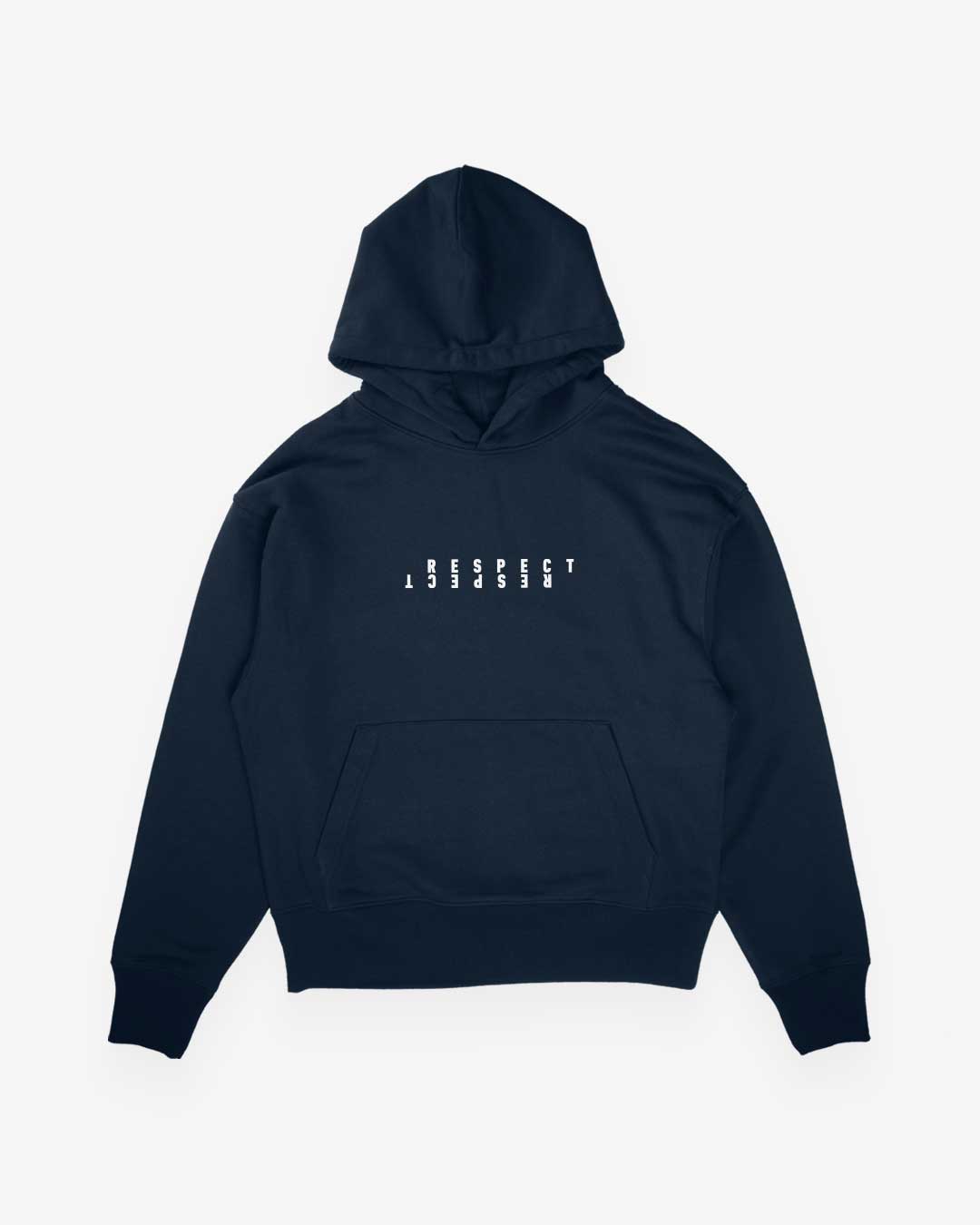 Respect All Animals Oversized Organic Hoodie